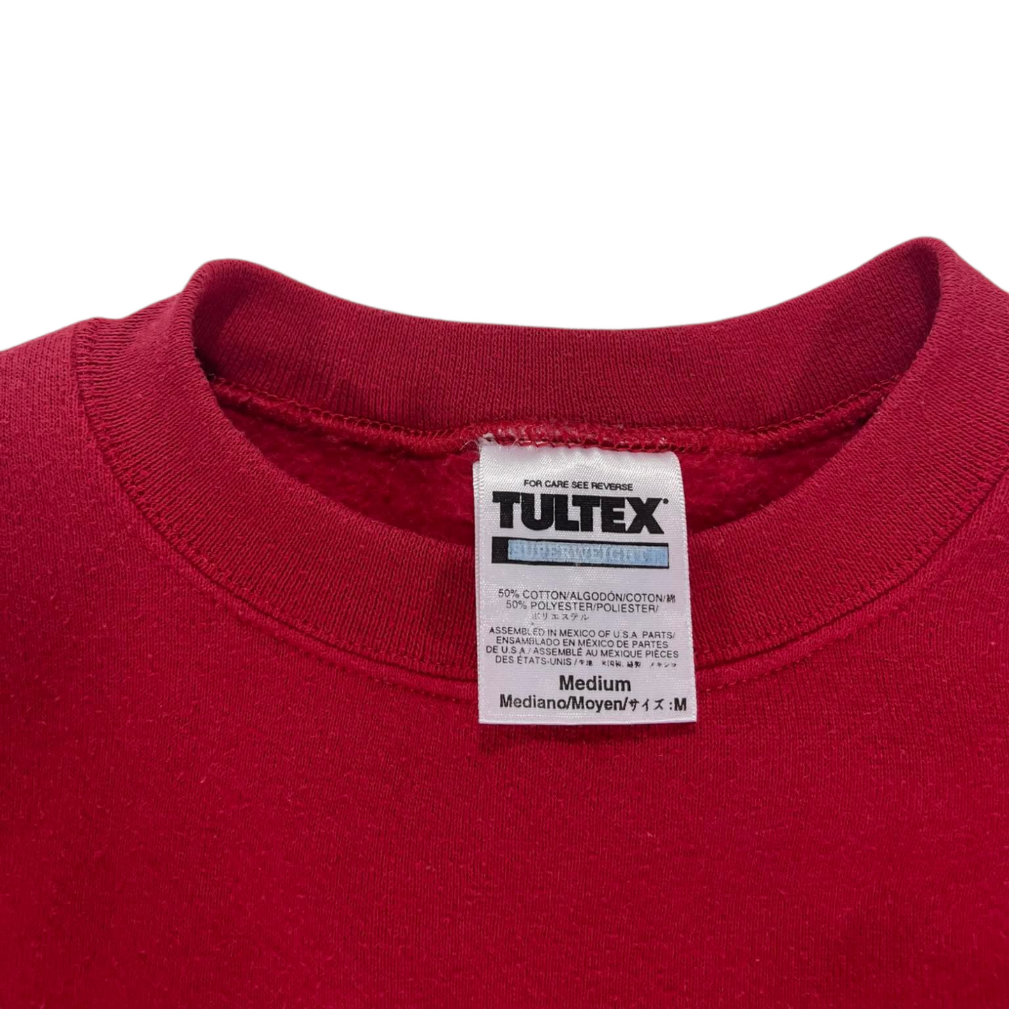 90s UNIVERSITY OF CINCINNATI RED CREWNECK SWEATSHIRT (M)