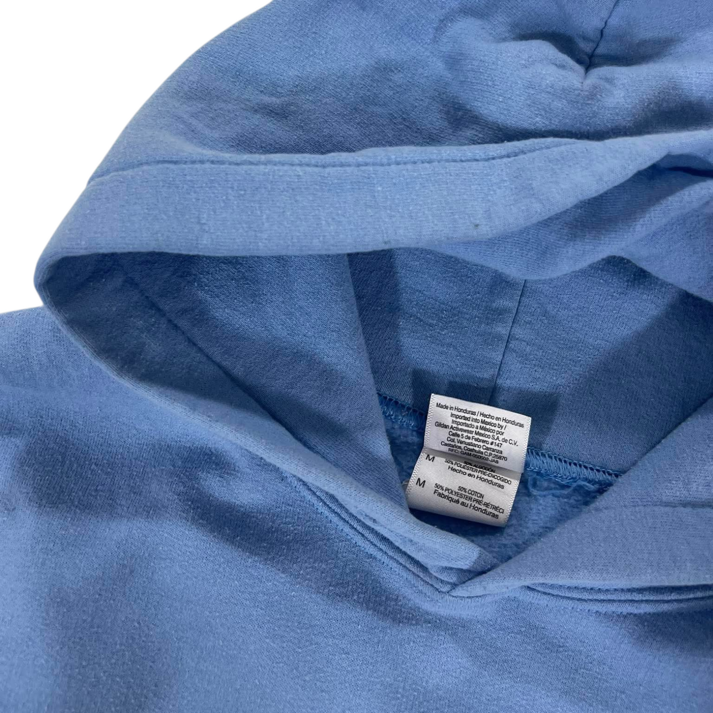 VINTAGE UNIVERSITY OF NORTH CAROLINA TAR HEELS BLUE HOODIE (M)