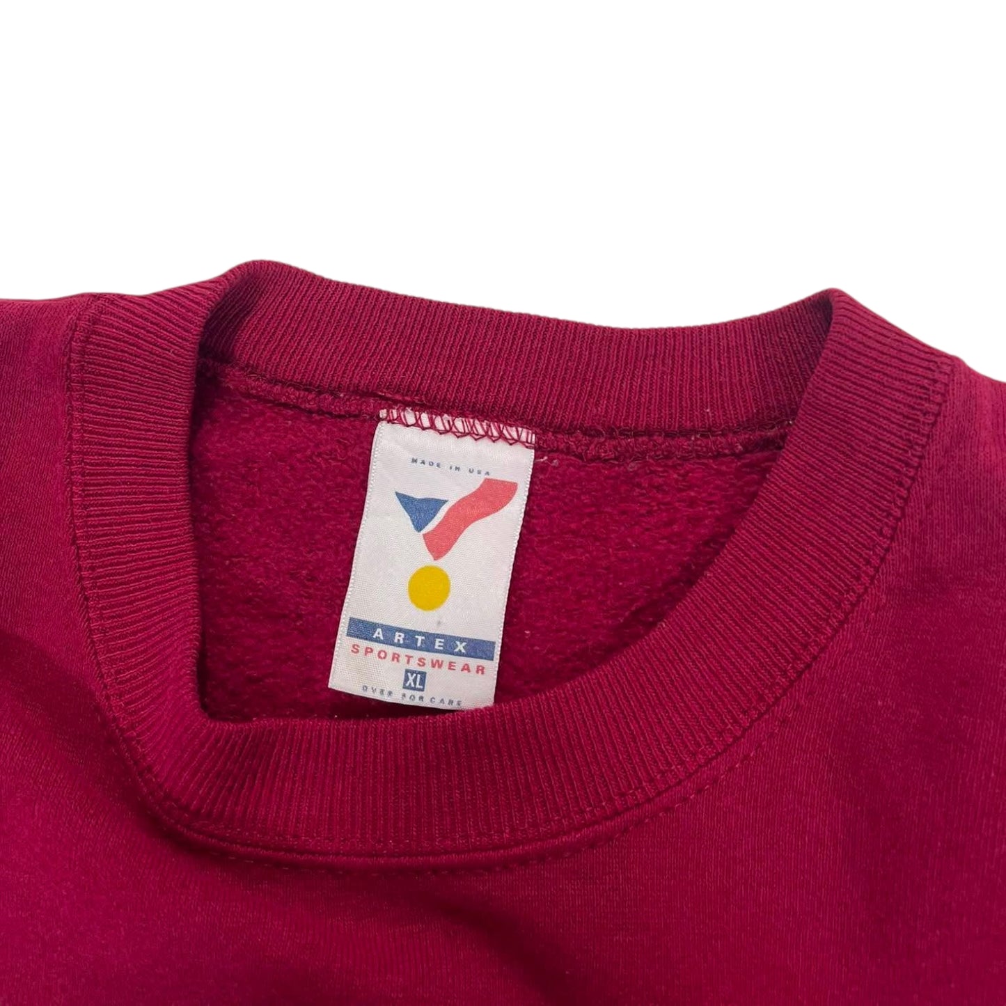 90S ARIZONA CARDINALS BURGUNDY CREWNECK (L)