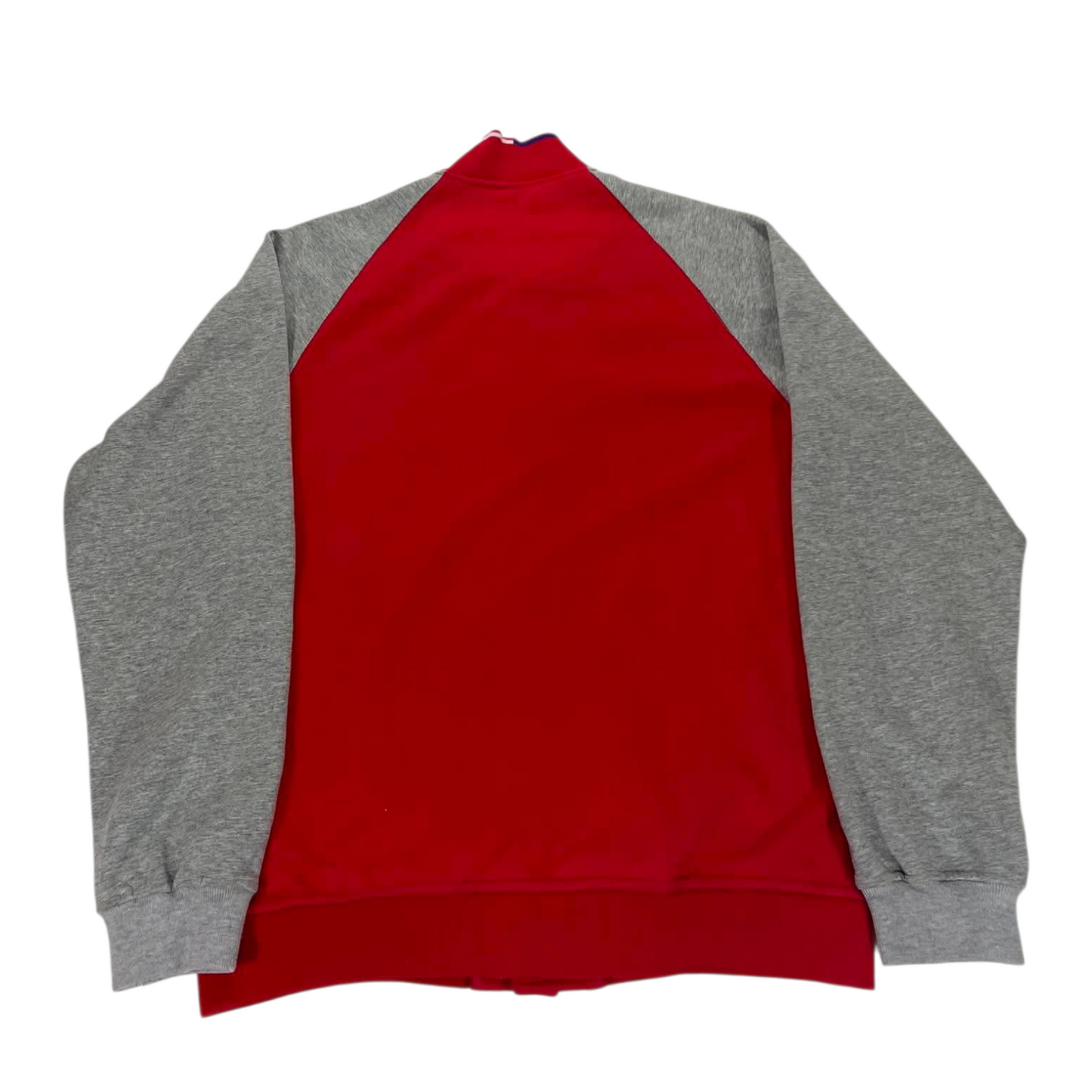 VINTAGE ADIDAS RED VARSITY JACKET (L)