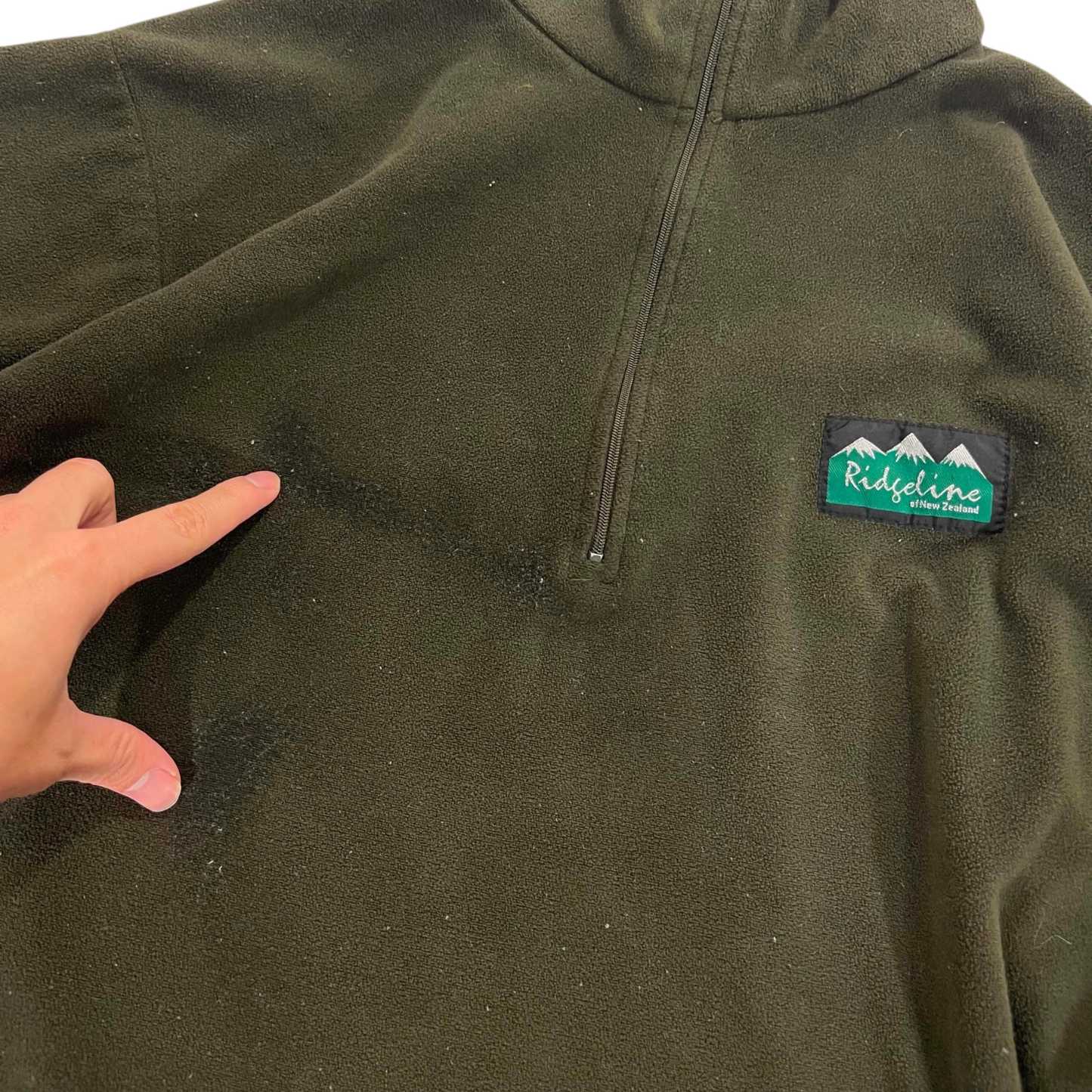 RIDGELINE NEW ZEALAND FLEECE PULLOVER (L)