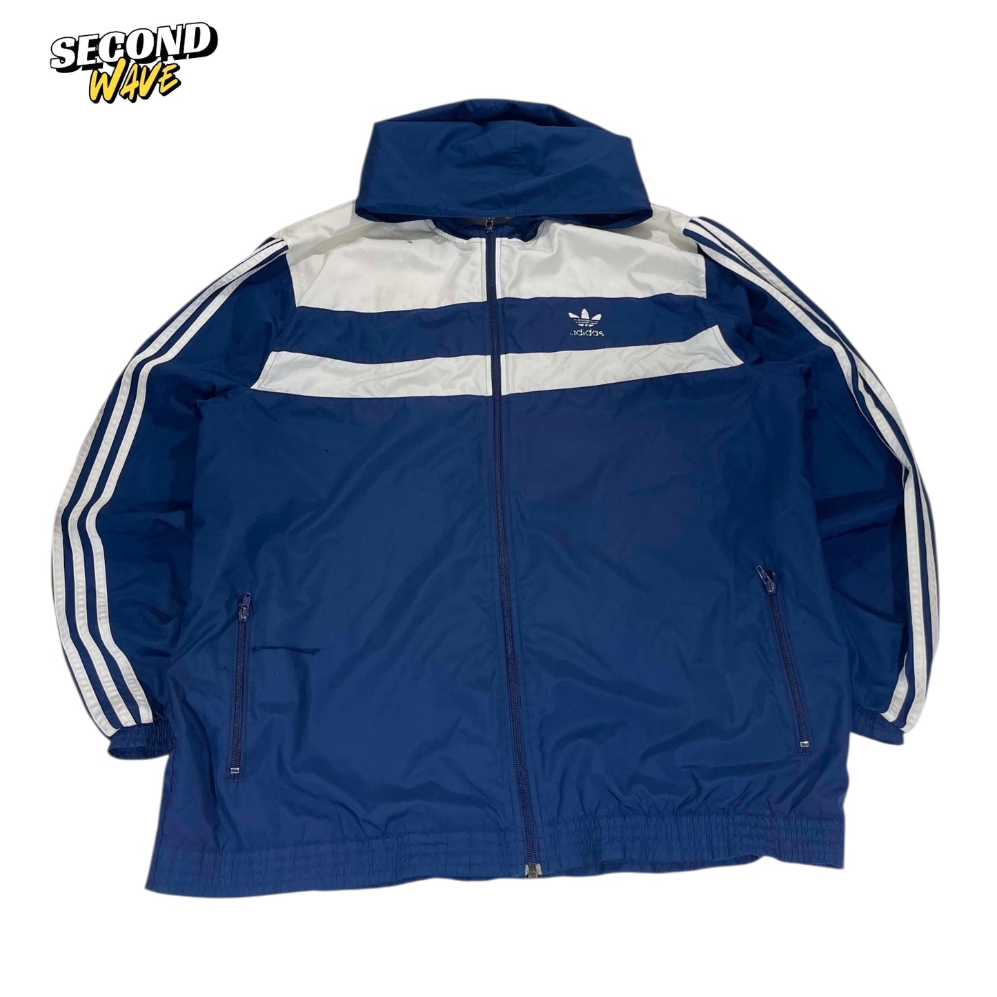 ADIDAS BLUE WINDBREAKER (XL)