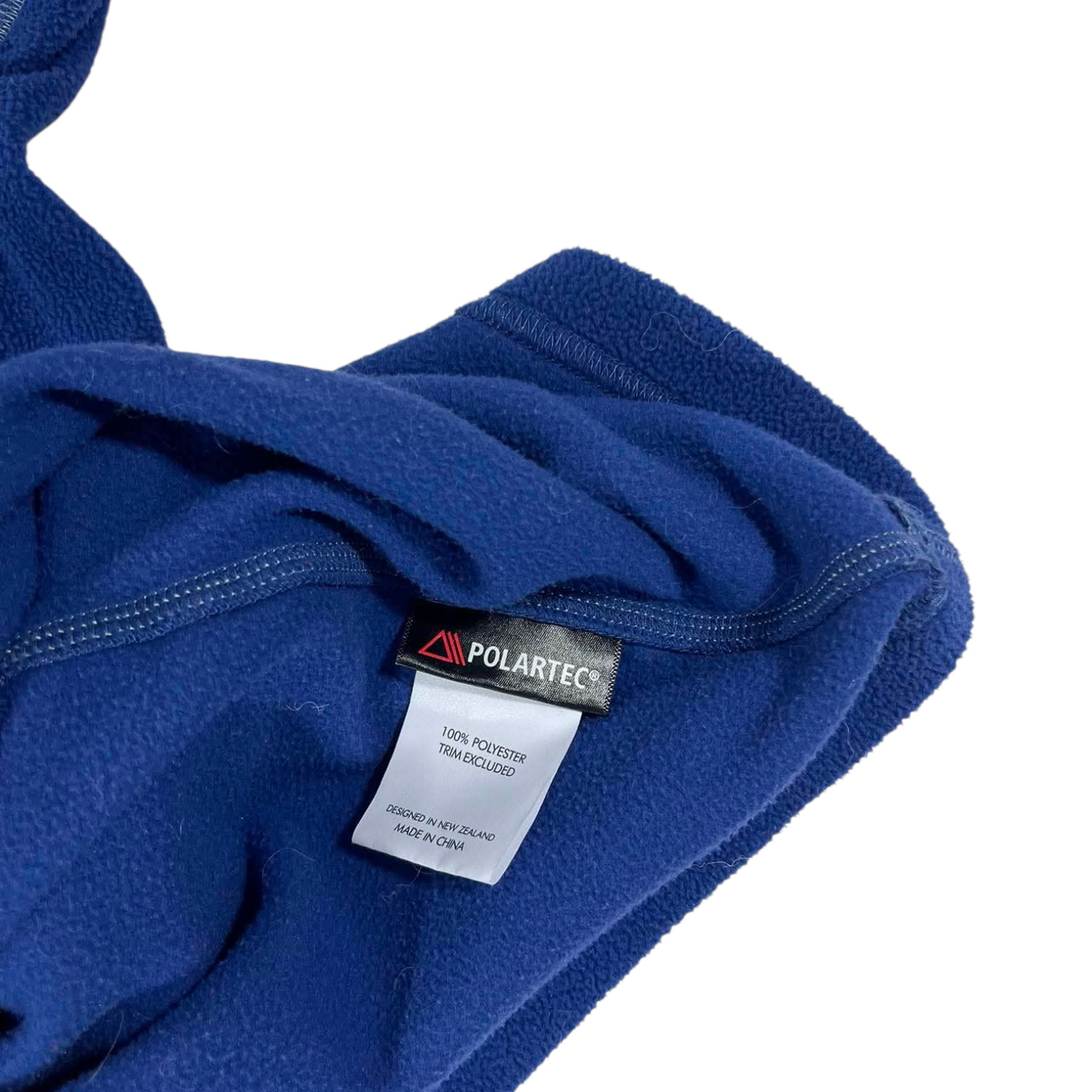 MACPAC BLUE FLEECE QUARTER ZIP SWEATSHIRT (L)