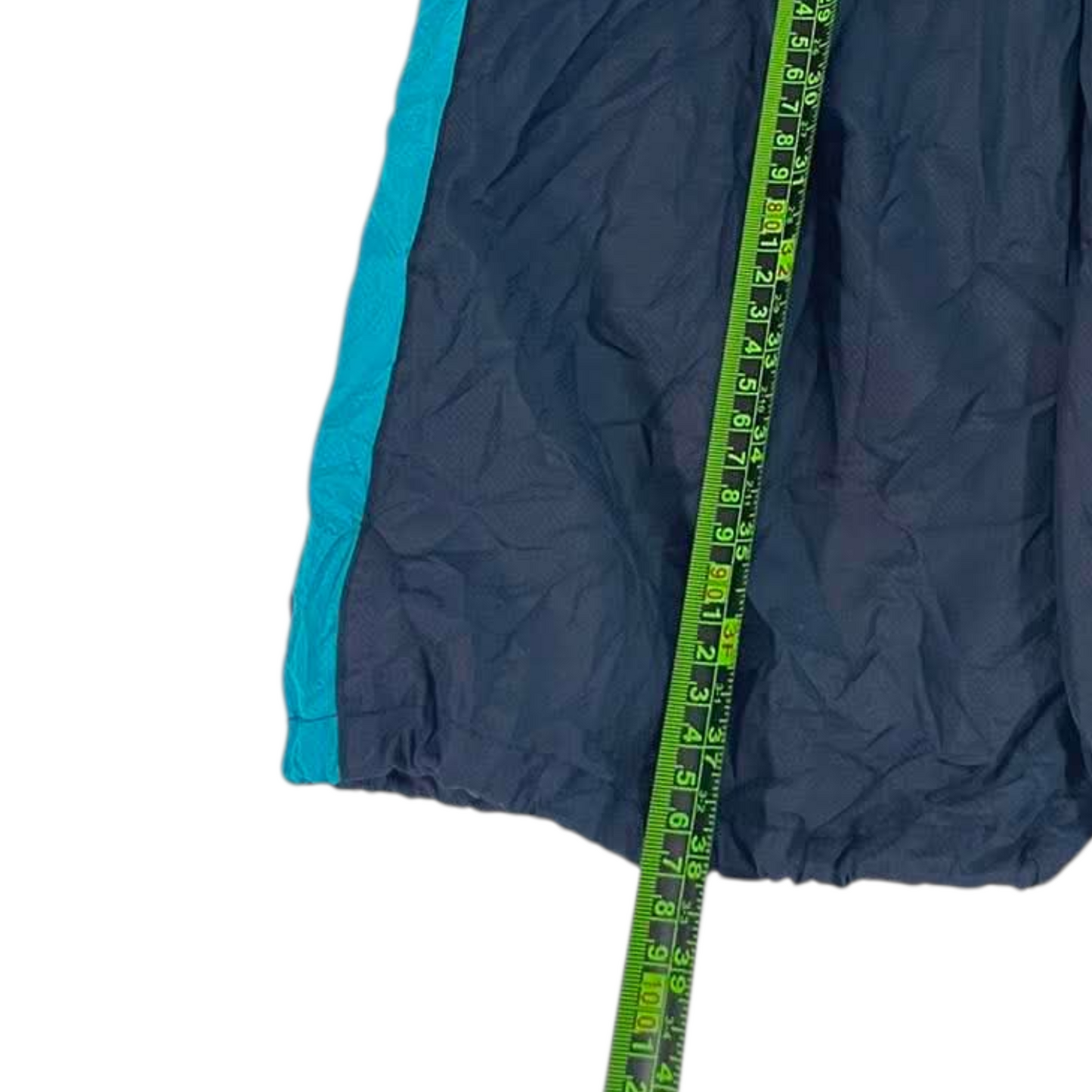 NIKE BLUE BAGGY TRACK PANTS (BEST FIT L)³