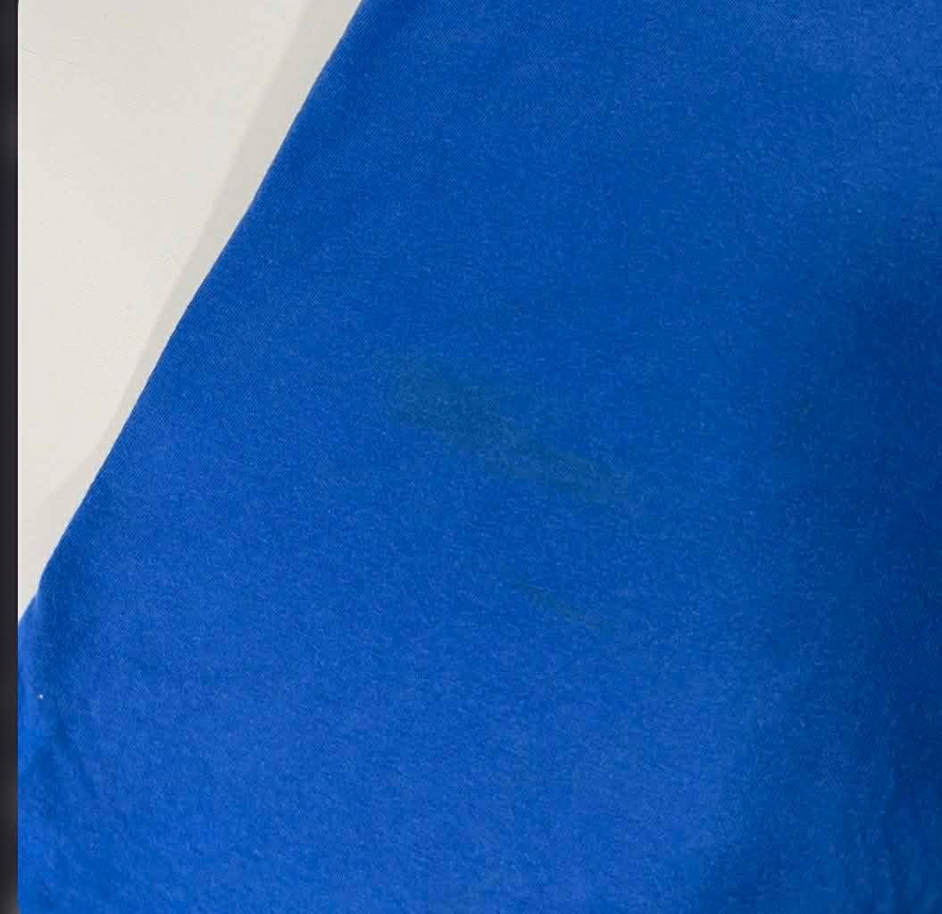 Y2K OBEY BLUE GRAPHIC TEE (M)