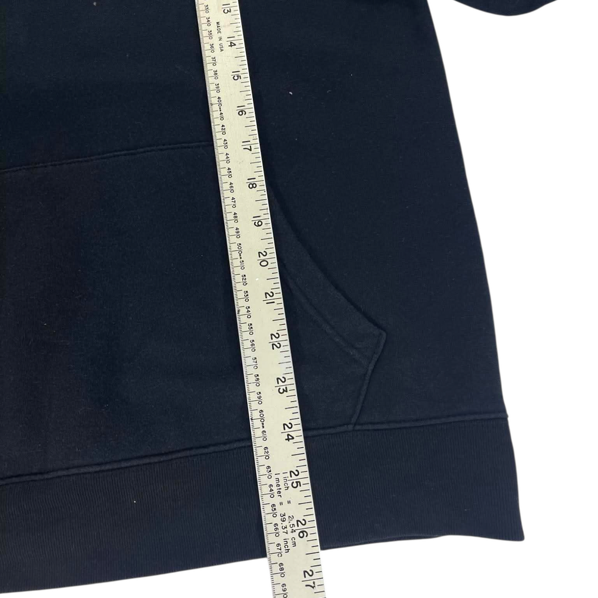 Y2K GAP BLACK HOODIE (M)