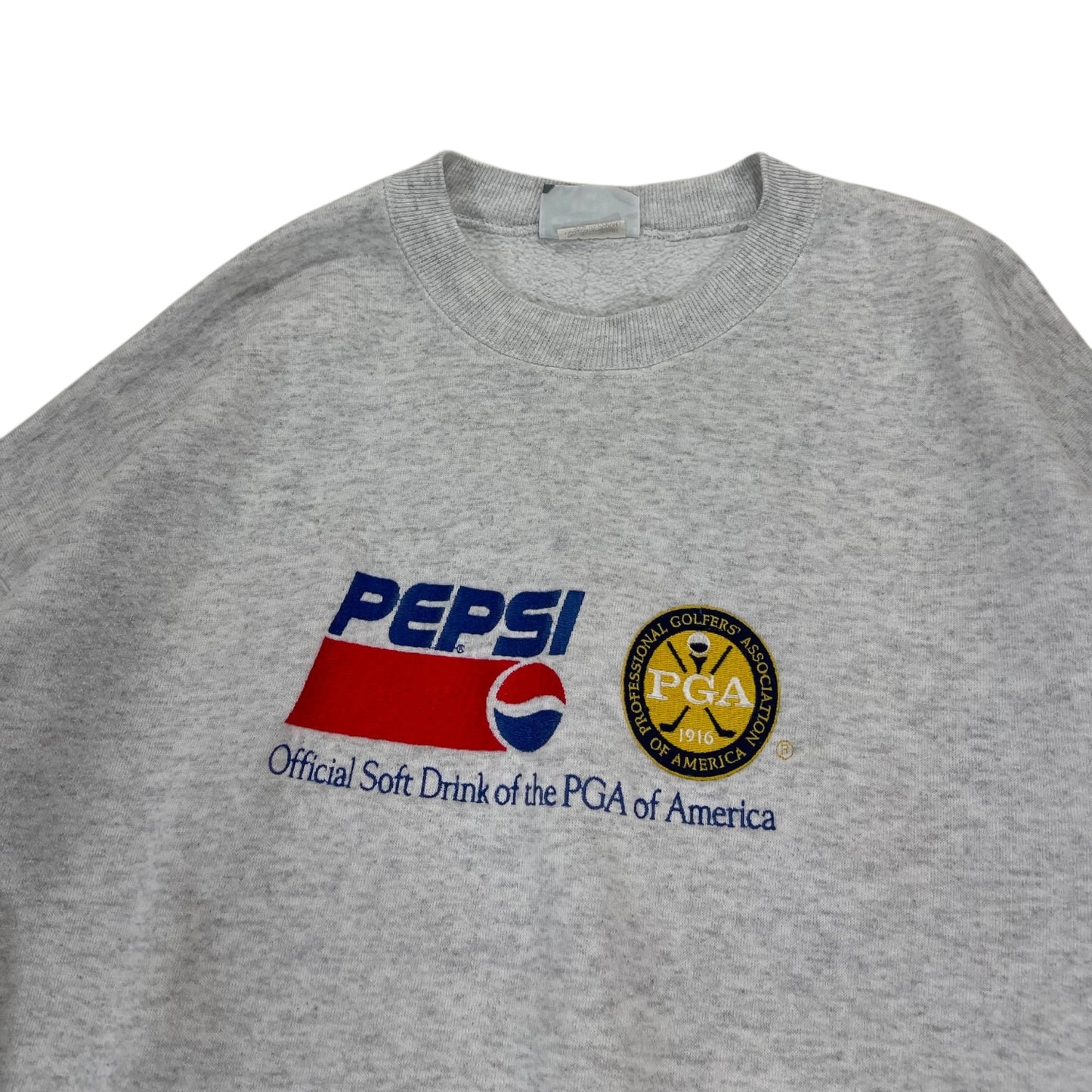 90S LEE GRAY PEPSI CREWNECK SWEATSHIRT (XXL)