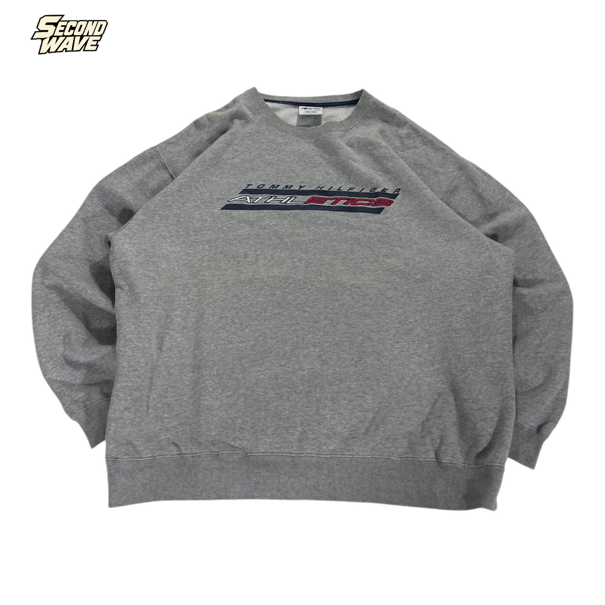TOMMY HILFIGER GRAY CREWNECK (XL)