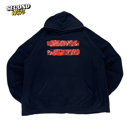 ED SHEERAN BLACK TOUR HOODIE (L-XL)
