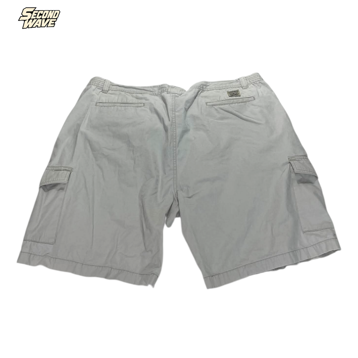 Y2K FARAH GRAY CARGO SHORTS (44)