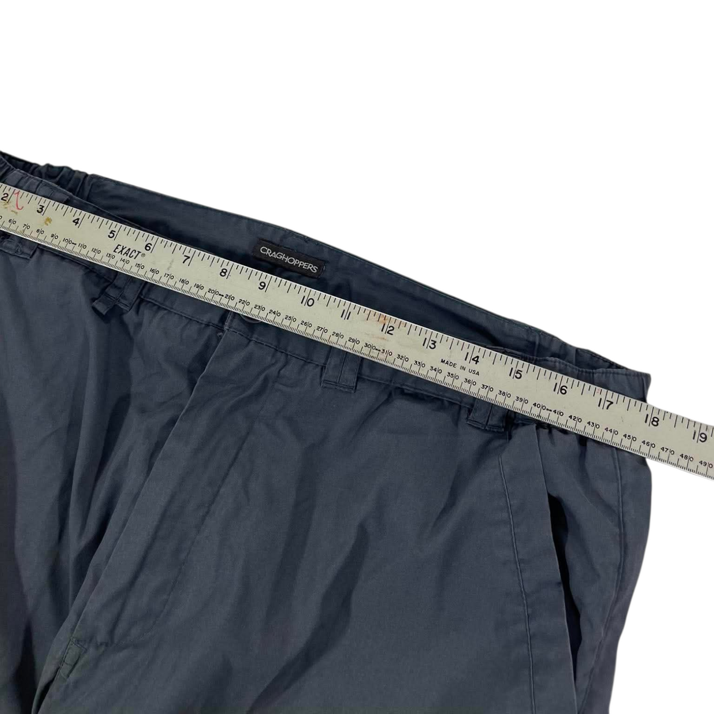 GRAGHOPPERS GREY CARGO PANTS (36)