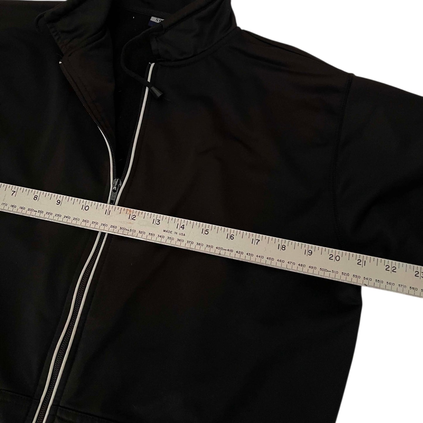 SPIRIT BLACK ZIP JACKET (M)