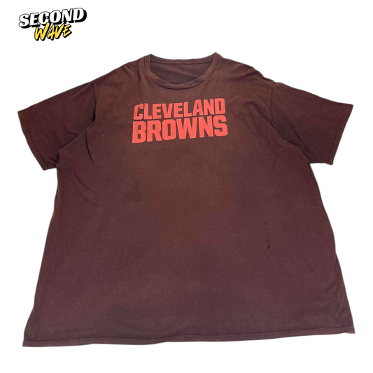 BROWN CLEVELAND T-SHIRT (XL)