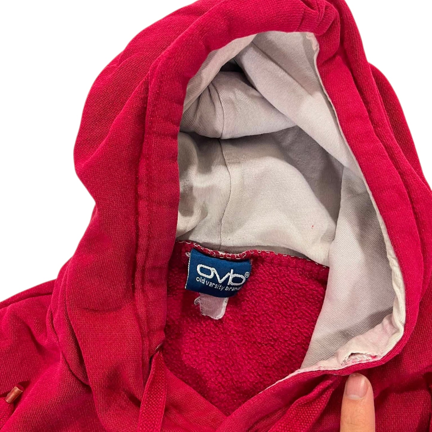 VINTAGE OHIO STATE UNIVERSITY RED HOODIE (XL)