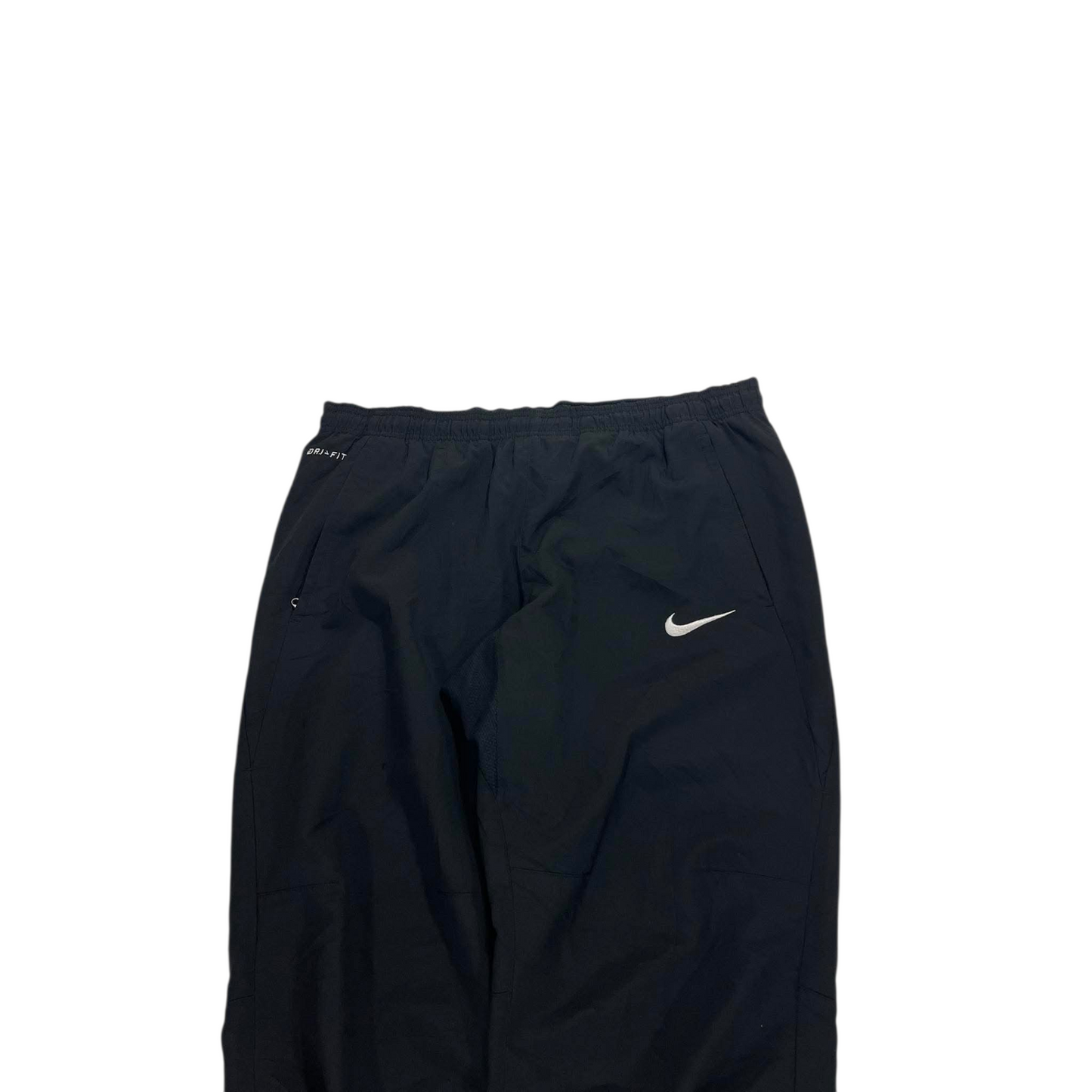 NIKE DRI-FIT BLACK TRACK PANTS (L) ⁷