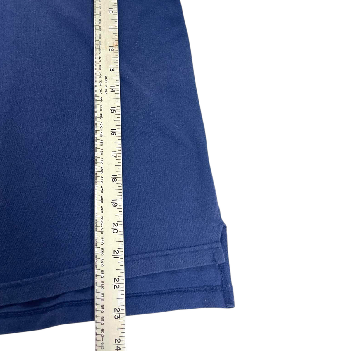 RALPH LAUREN NAVY POLO SHIRT (BEST FIT SMALL)