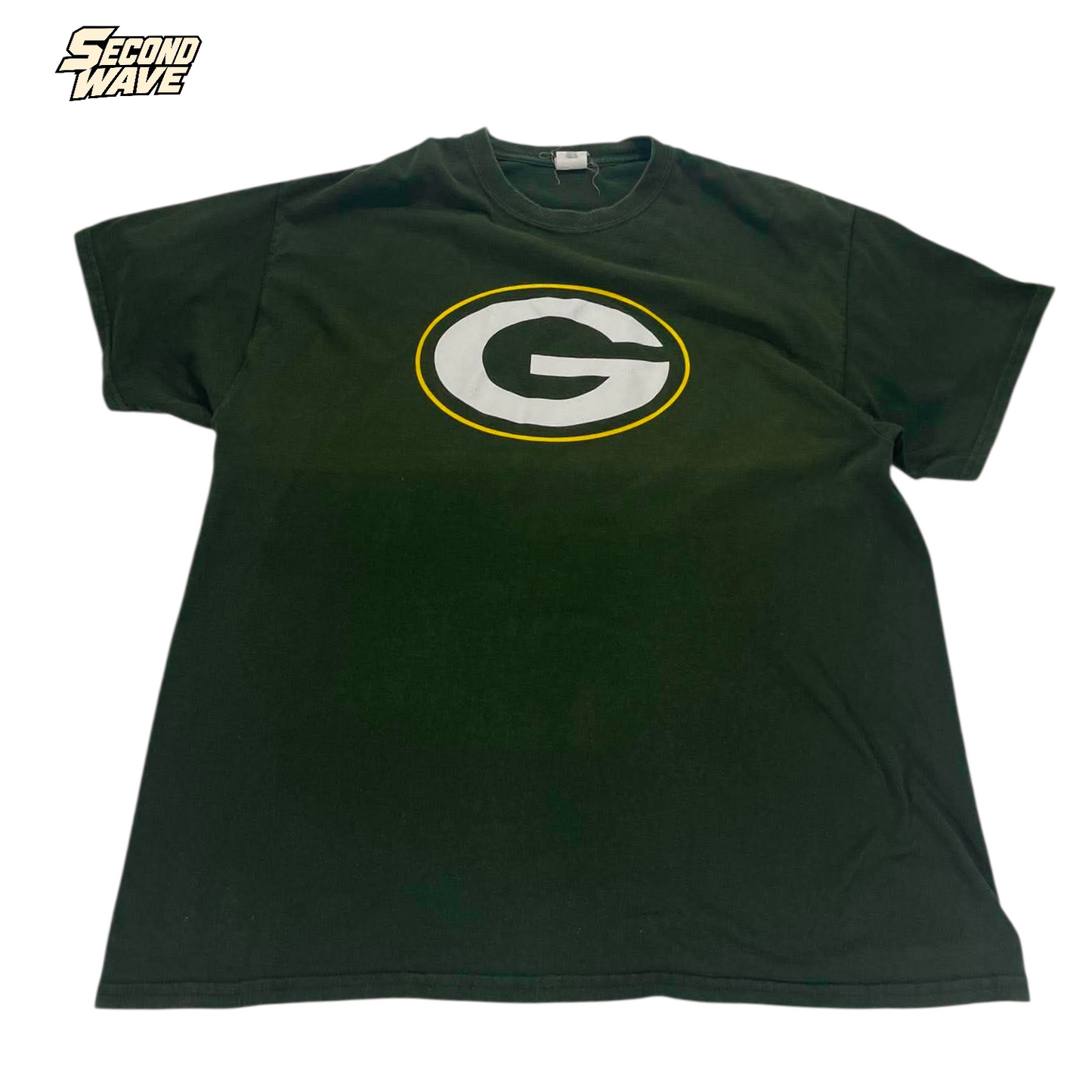 VINTAGE 100% COTTON GREEN BAY PACKERS COTTON T-SHIRT (XL)