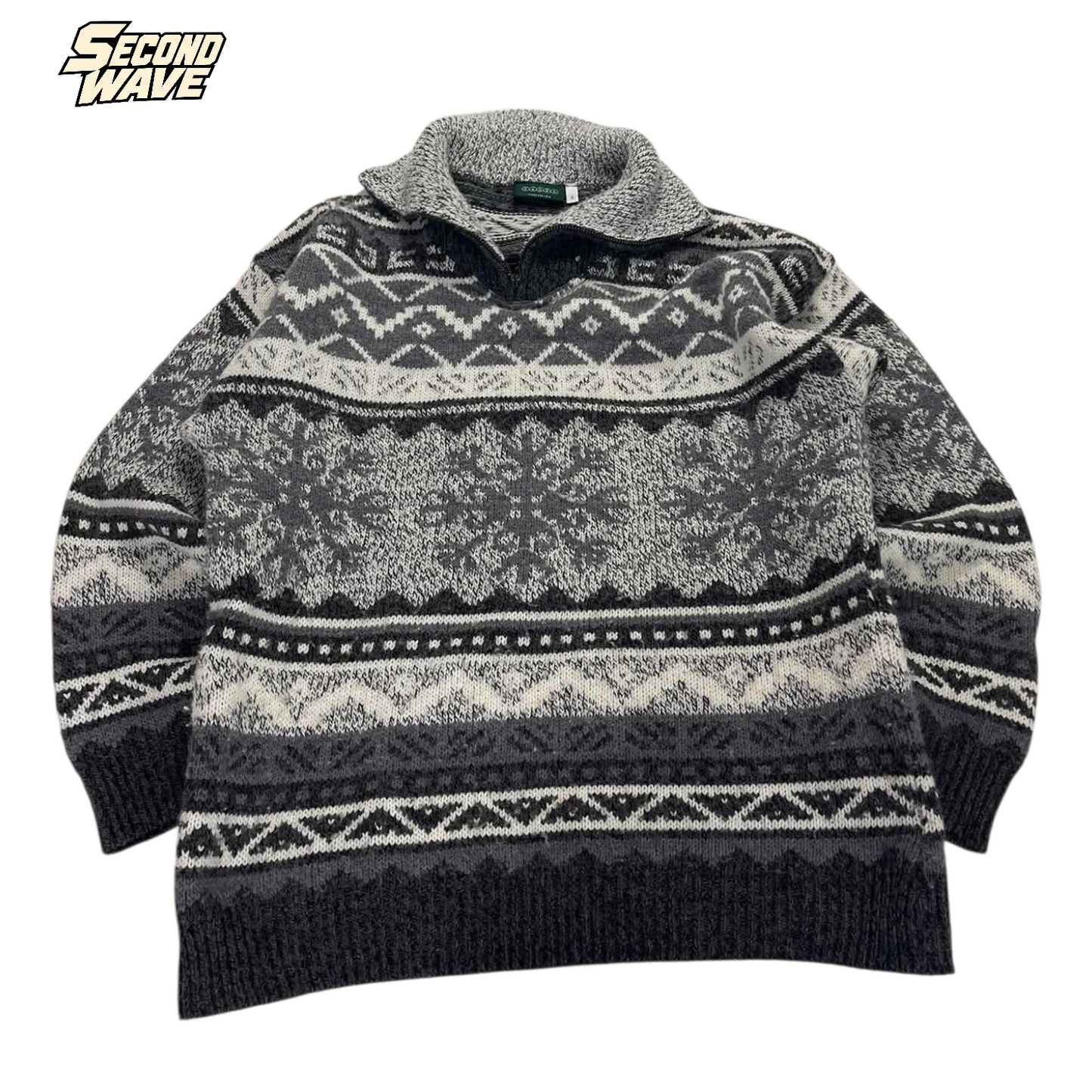 CANDA GRAY NORDIC PATTERNED (M)