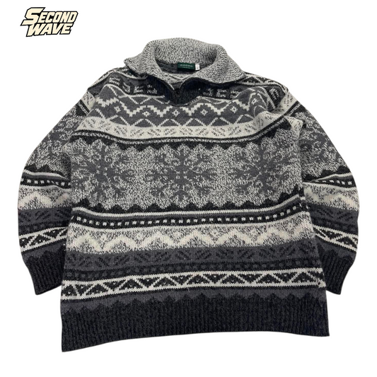 CANDA GRAY NORDIC PATTERNED (M)