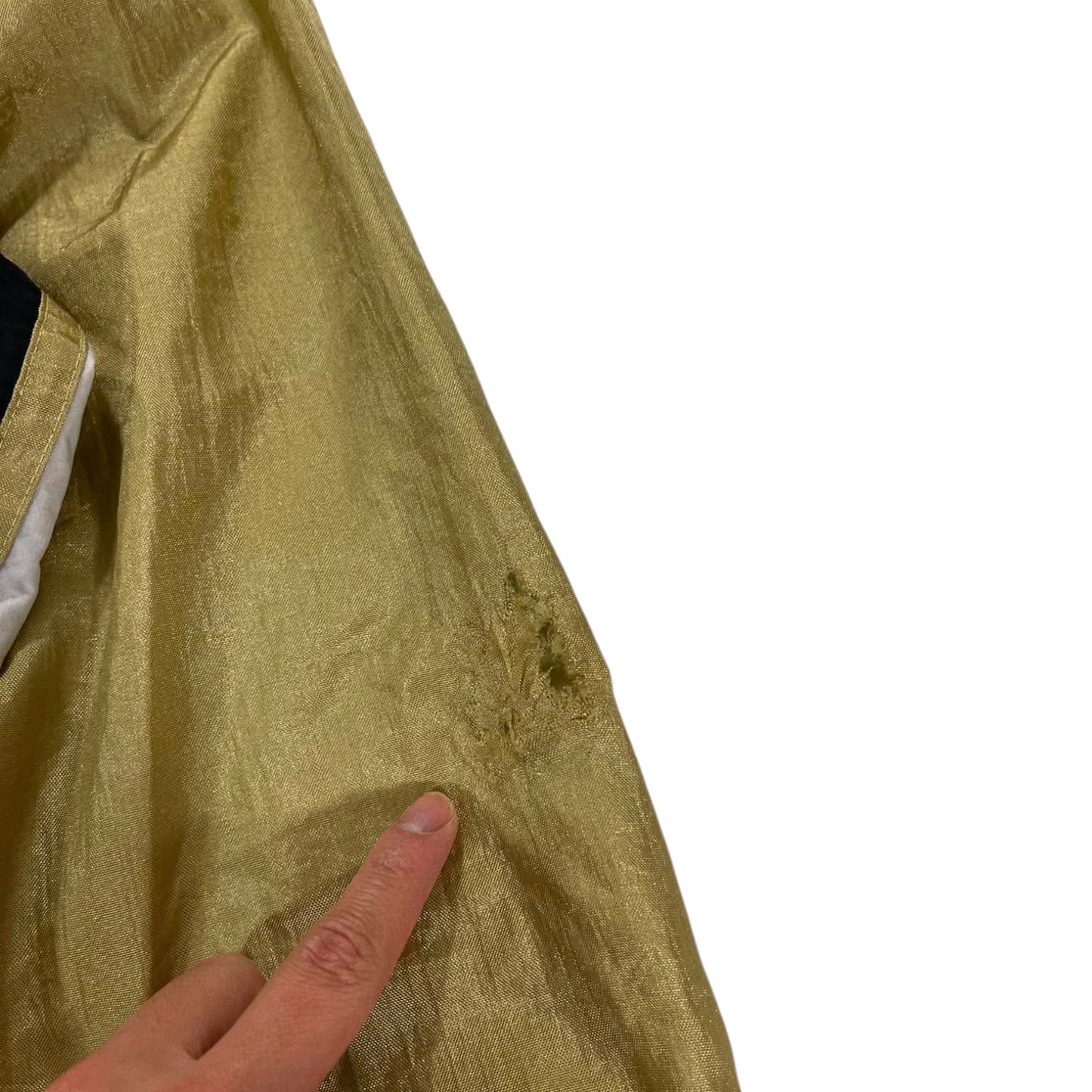 VINTAGE PURDUE UNIVERSITY GOLD WINDBREAKER (XL)