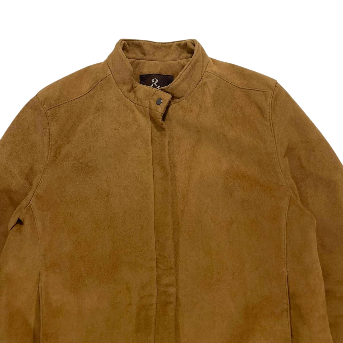 BROWN SUEDE JACKET (M)