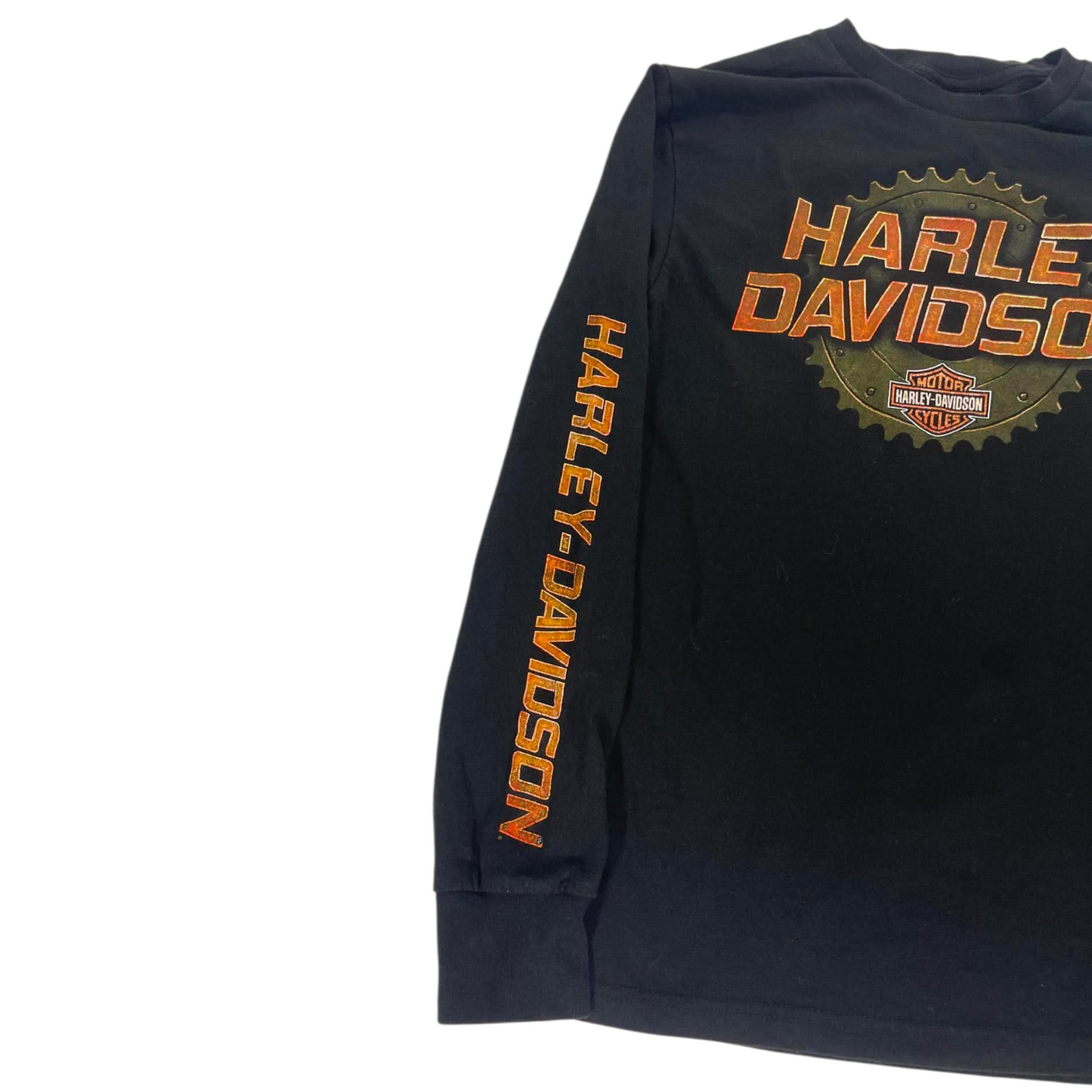 HARLEY DAVIDSON BLACK LONG SLEEVE (S-M)