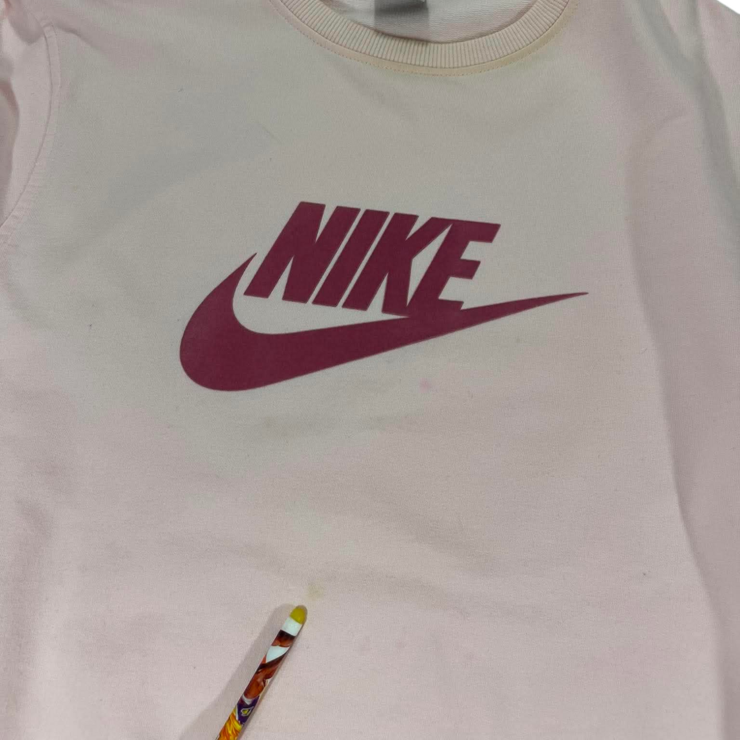 VINTAGE NIKE PINK CREWNECK SWEATSHIRT (L)