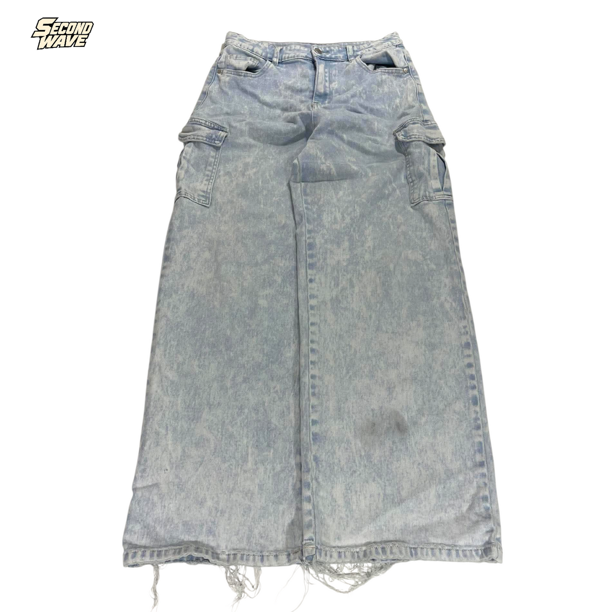 MISS MANGO BAGGY CARGO JEANS (16)