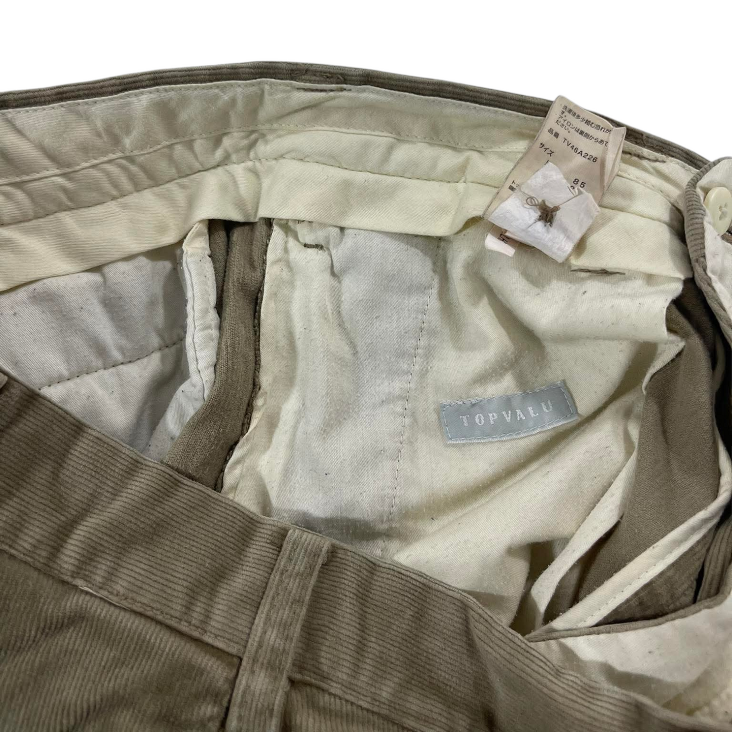 VINTAGE TOP VALU CORDUROY TROUSERS (32)