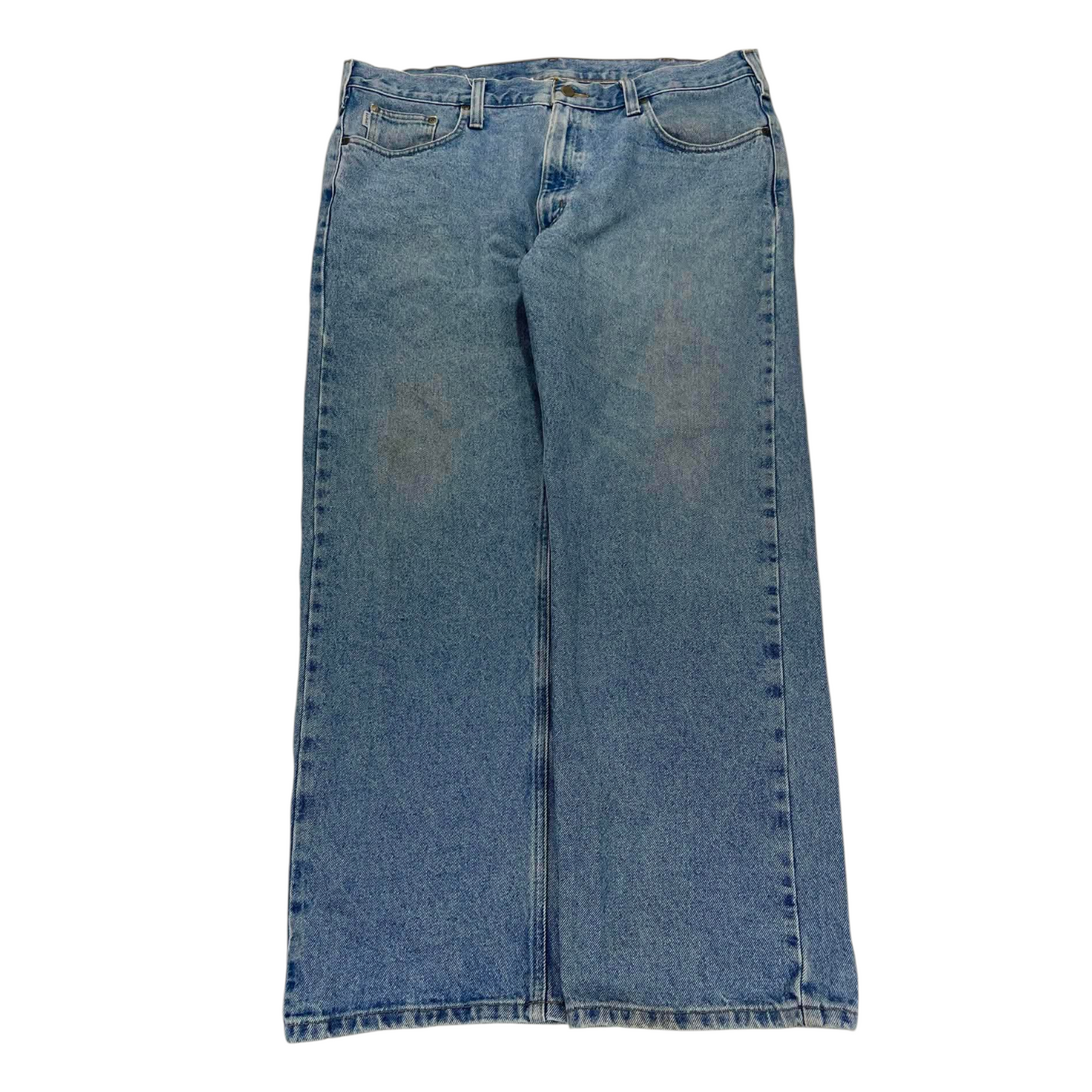 VINTAGE CARHARTT BLUE DENIM JEANS (40)