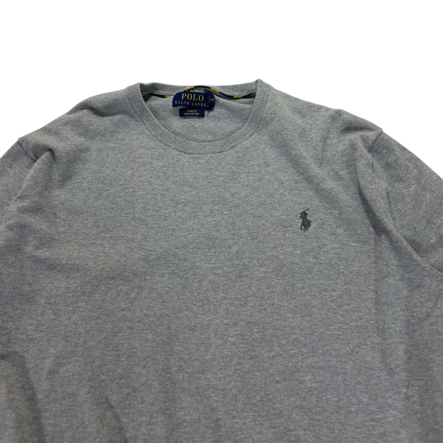 POLO RALPH LAUREN GRAY SWEATER (L)