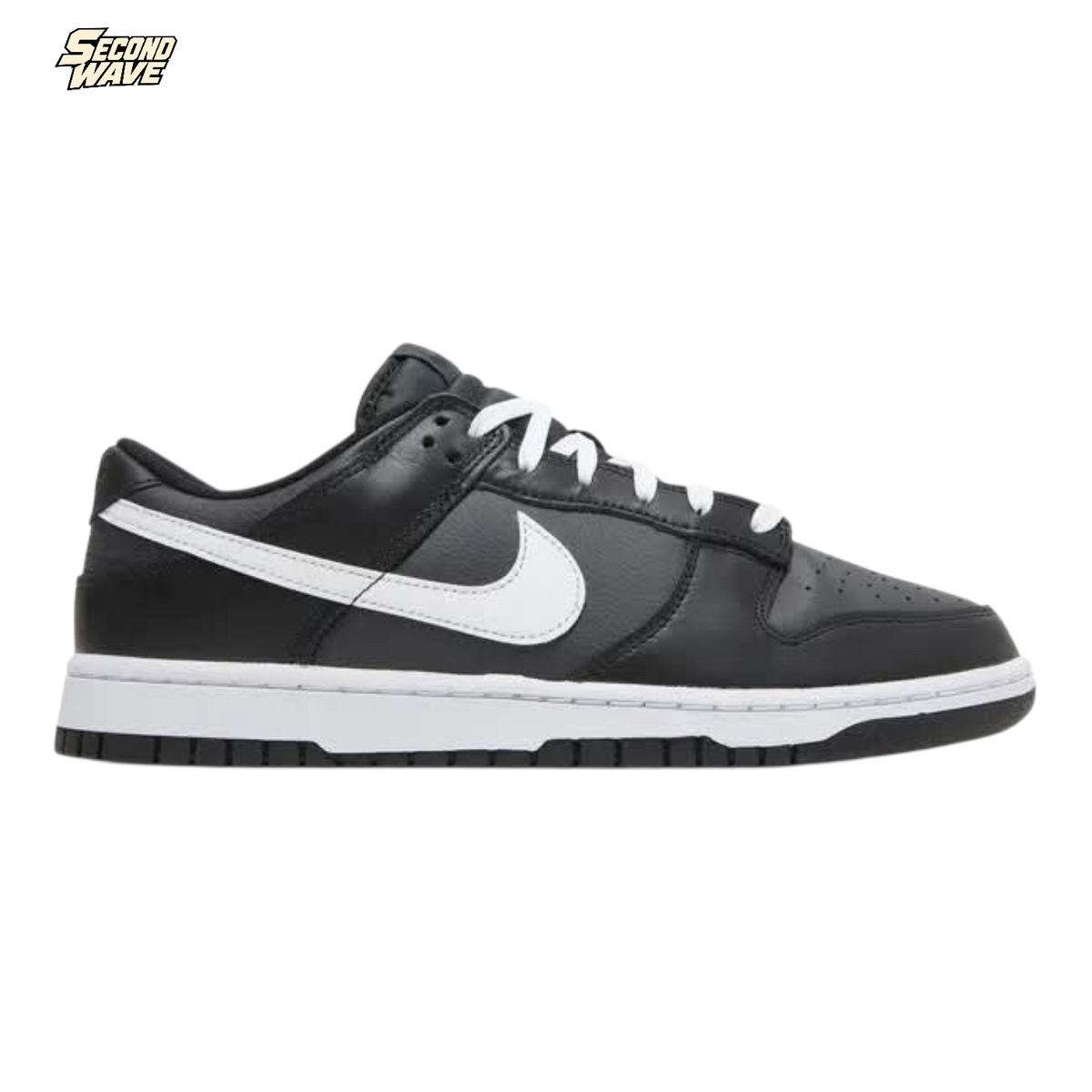 NIKE DUNK LOW BLACK & WHITE (6Y)