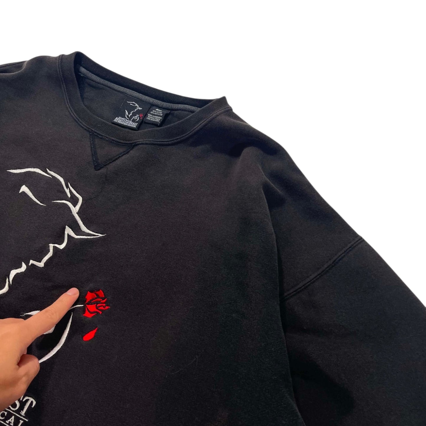 VINTAGE DISNEY BEAUTY AND THE BEAST CREWNECK (XL)