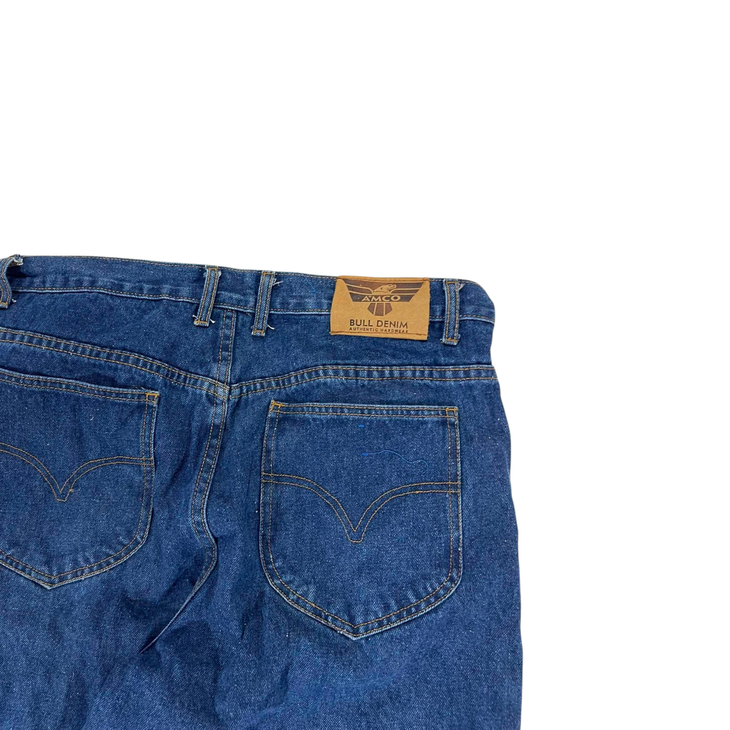 VINTAGE AMCO BLUE DENIM JEANS (36)