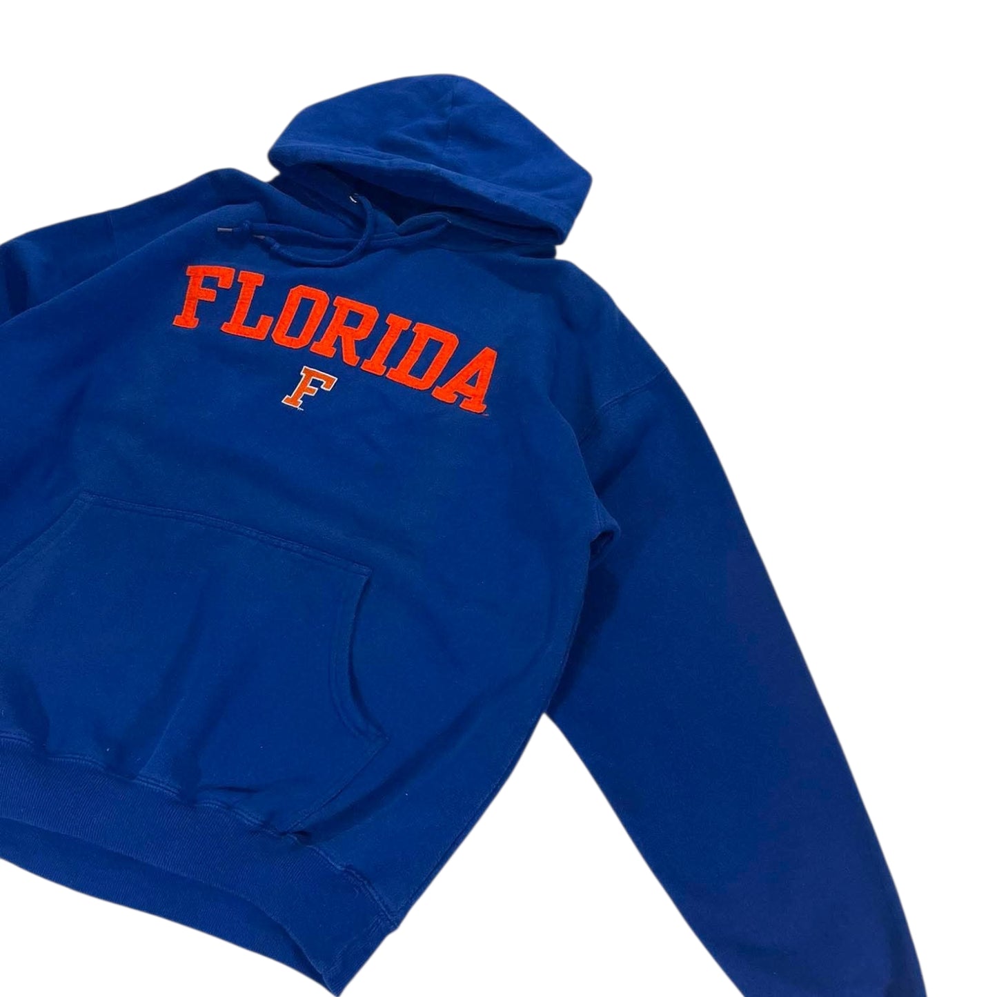 VINTAGE EMBROIDERED UNIVERSITY OF FLORIDA GATORS BLUE HOODIE (L)