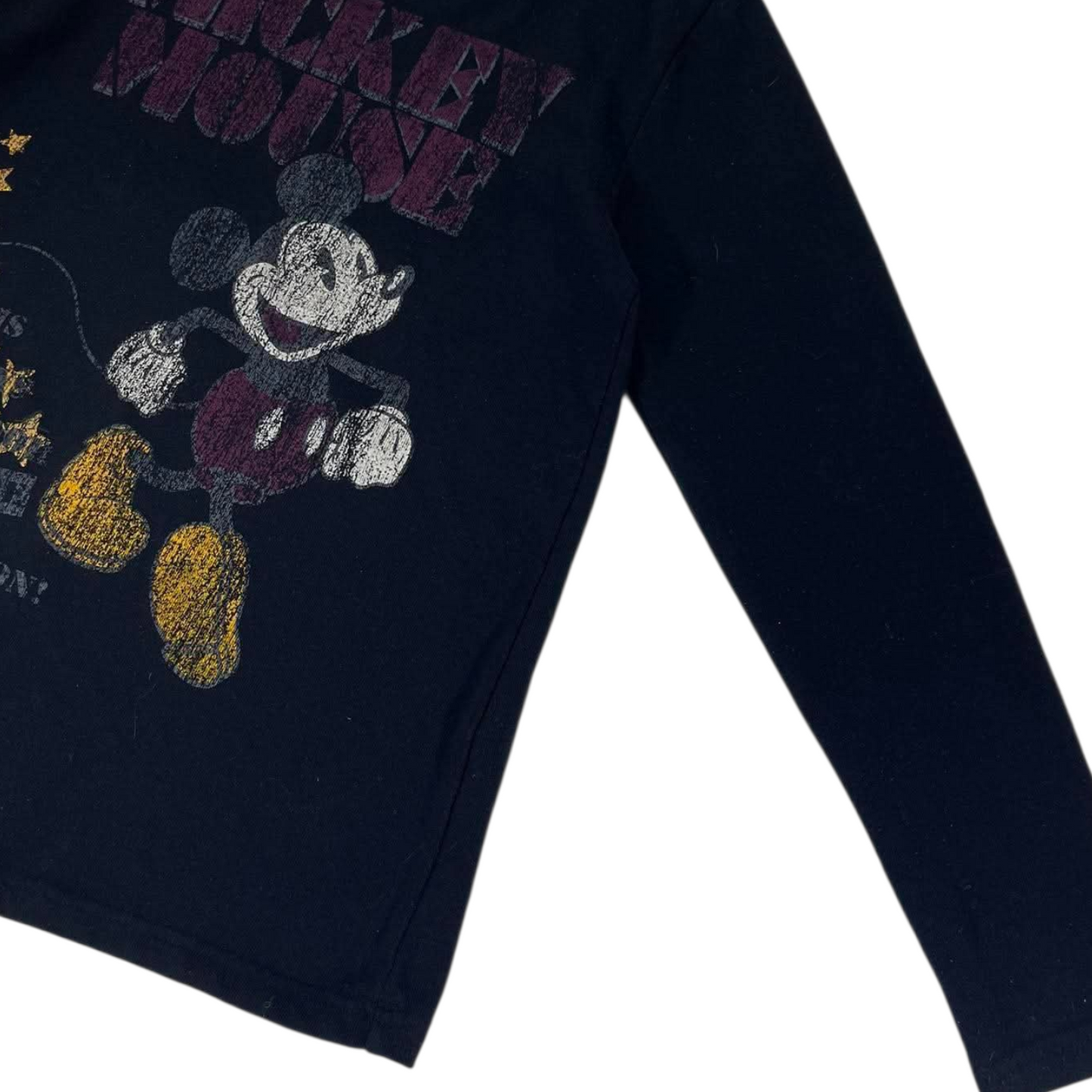 DISNEY MICKEY MOUSE BLACK CREWNECK (M-L)