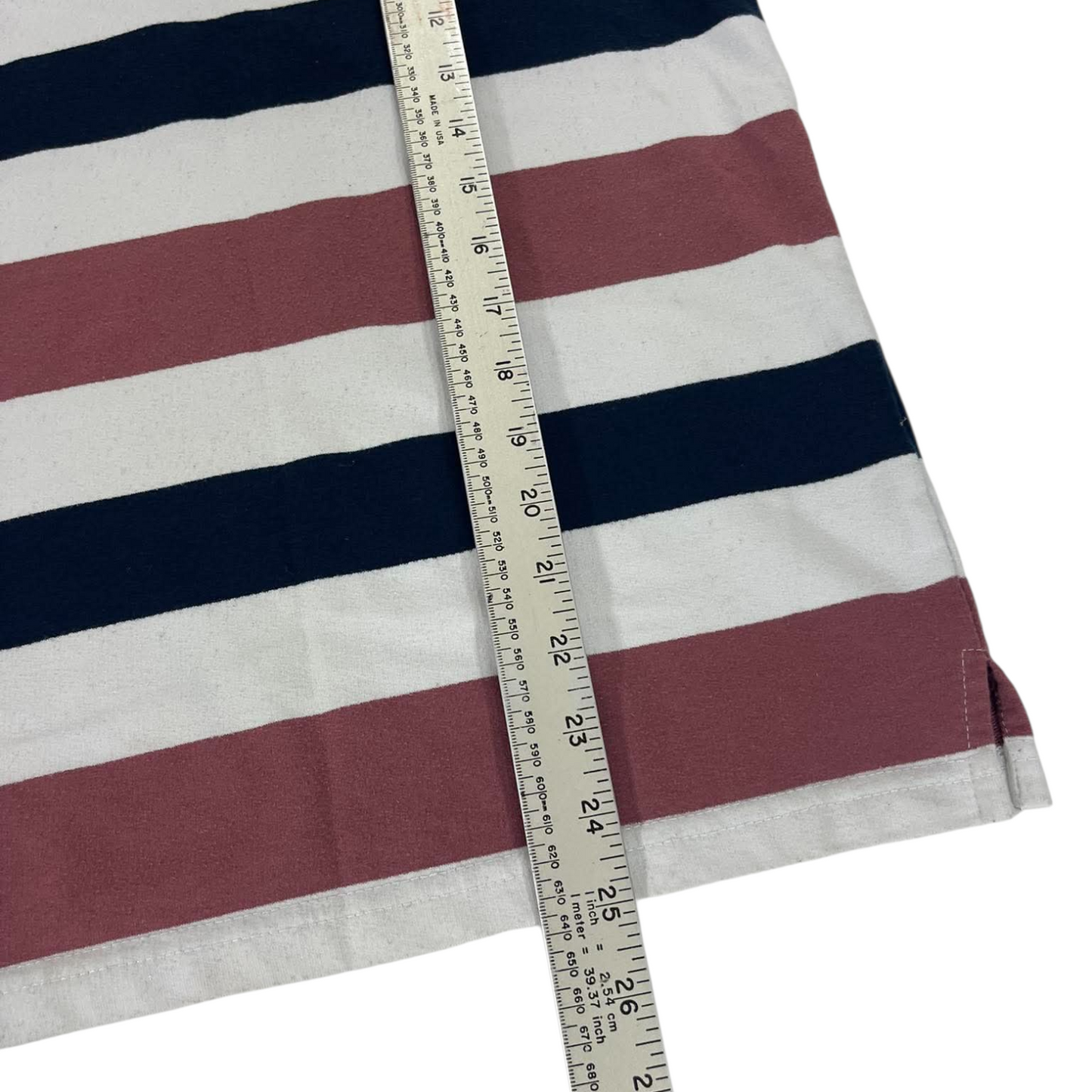 RALPH LAUREN RUGBY STRIPED POLO LONGSLEEVE (S - M)