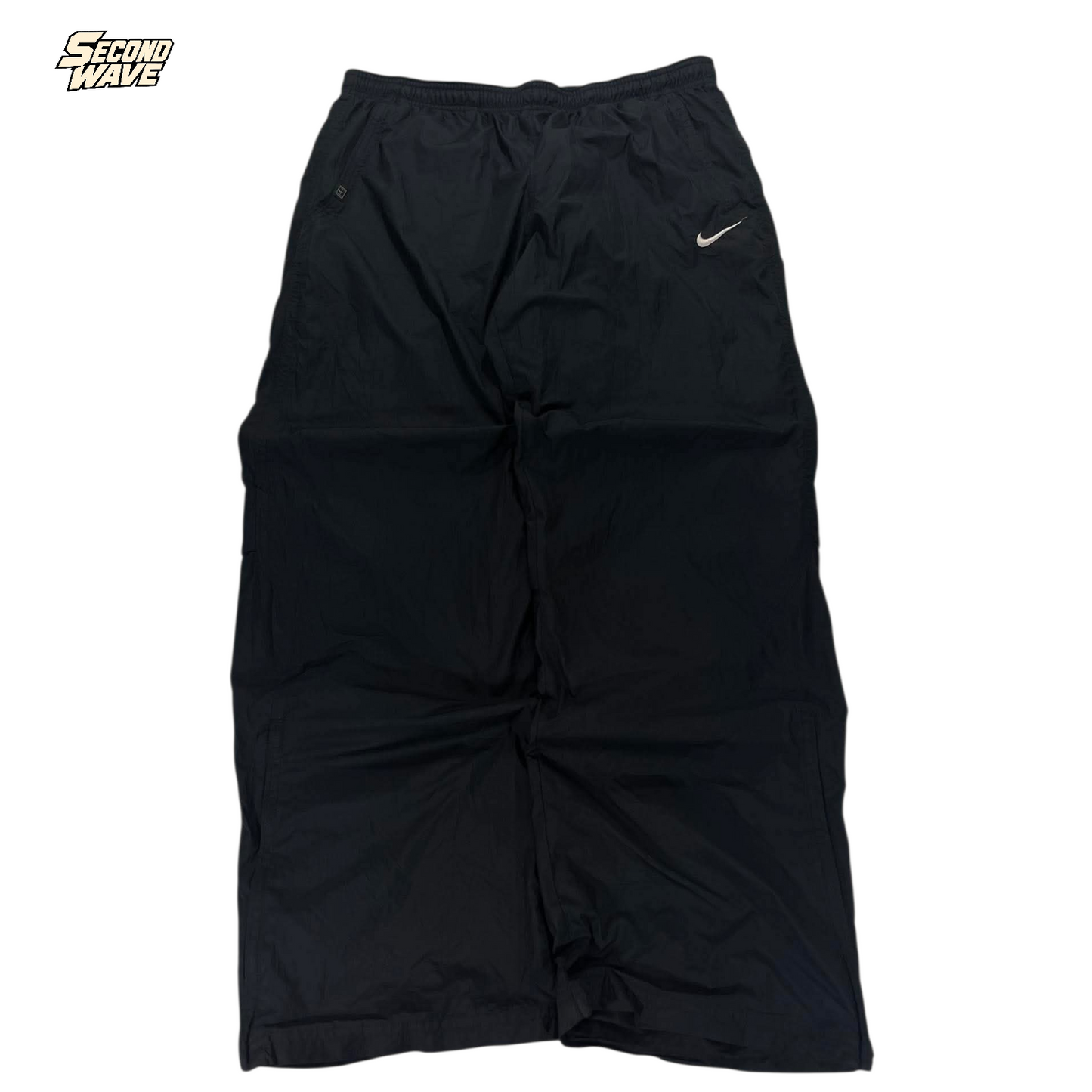 NIKE BLACK TRACK PANTS (XL)⁴