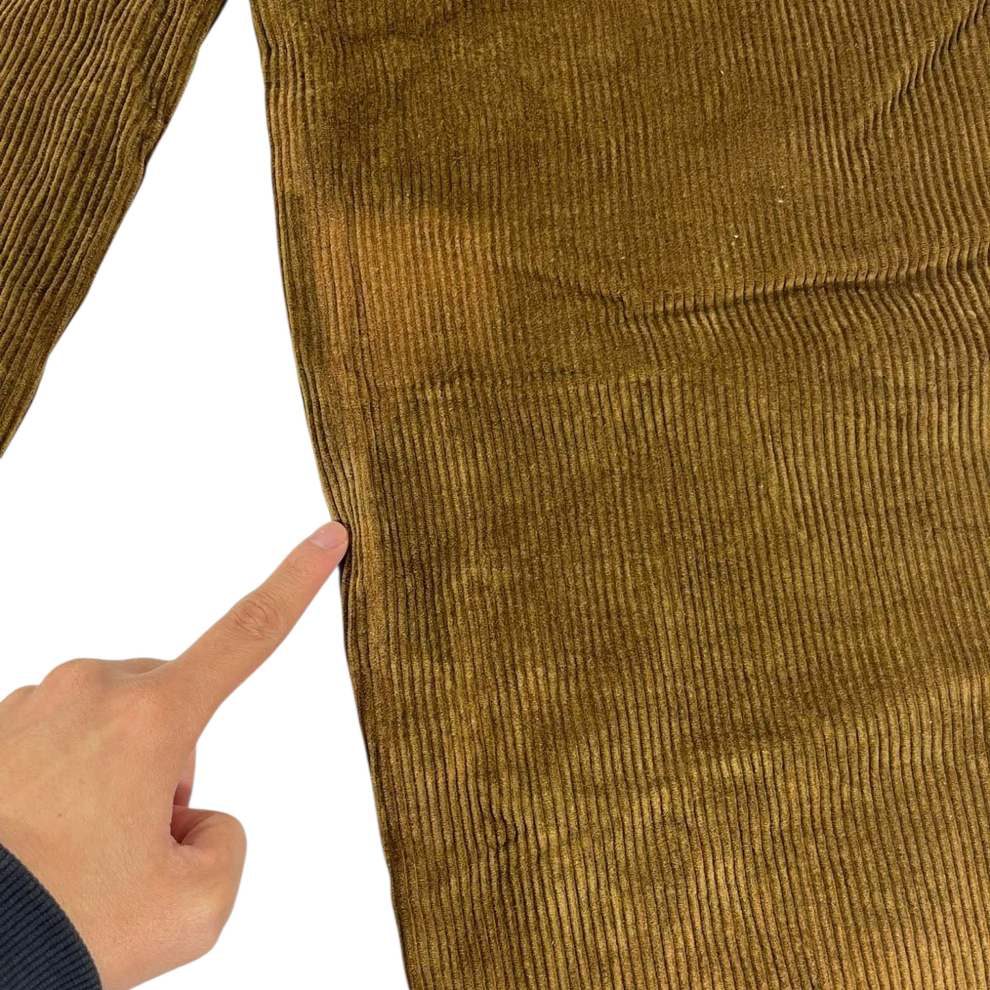 VINTAGE M&S BROWN CORDUROY TROUSERS (40)