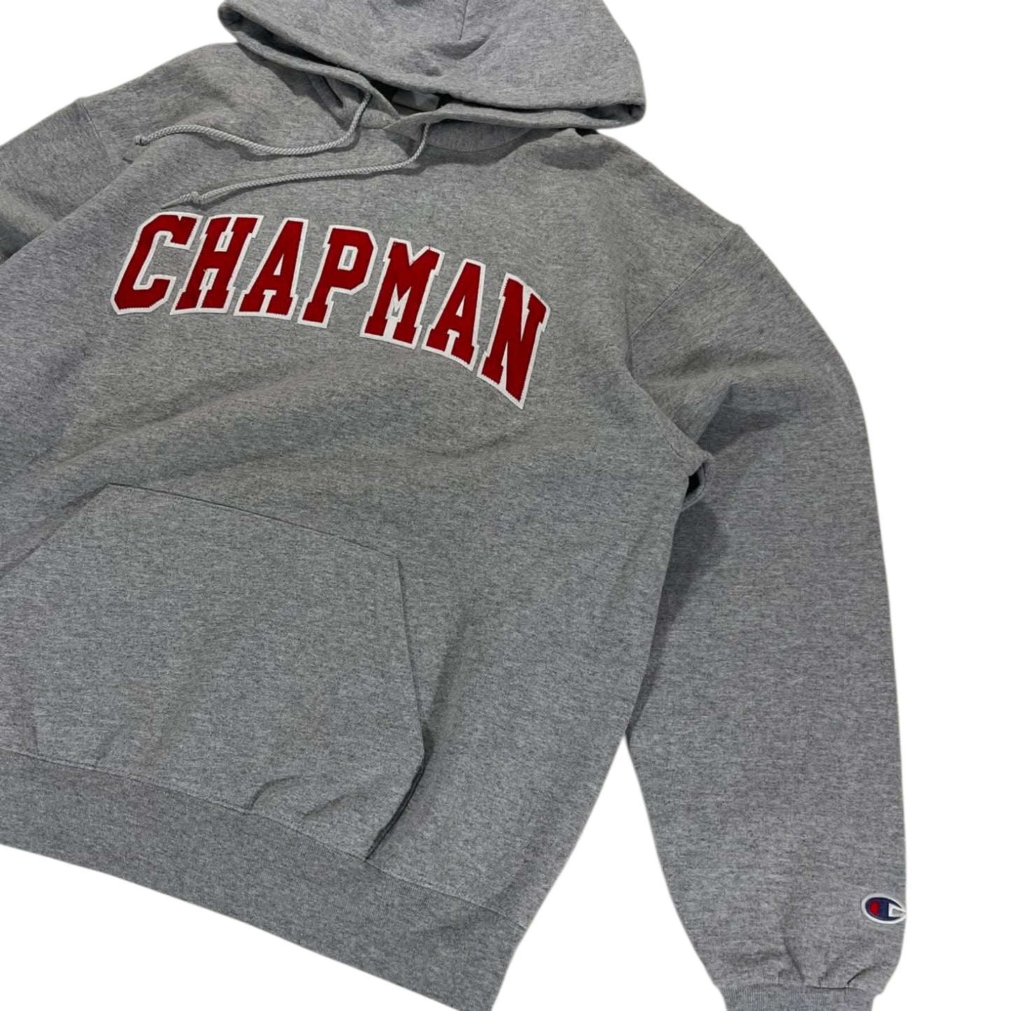 VINTAGE CHAPMAN CHAMPION GREY HOODIE (L)