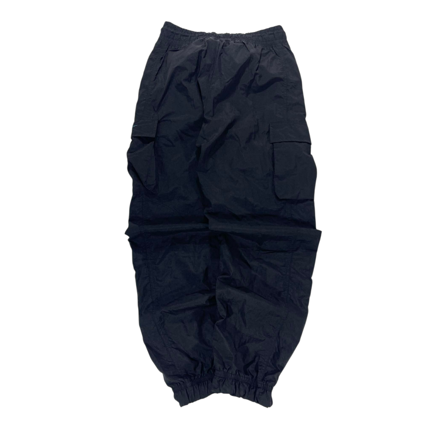 NIKE BLACK CARGO TRACK PANTS WITH PINK ACCENTS (XS-S)