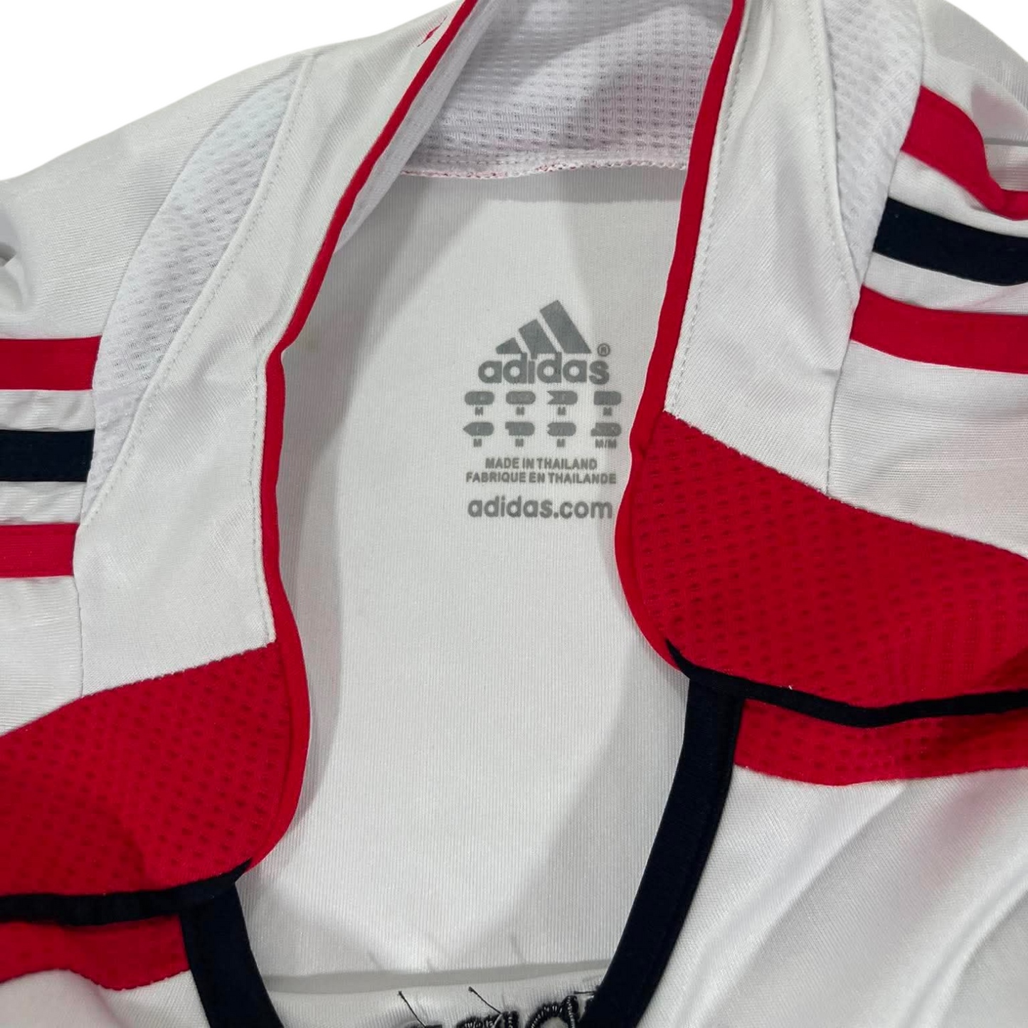 2007/08 AC MILAN WHITE AWAY FOOTBALL SHIRT (M)
