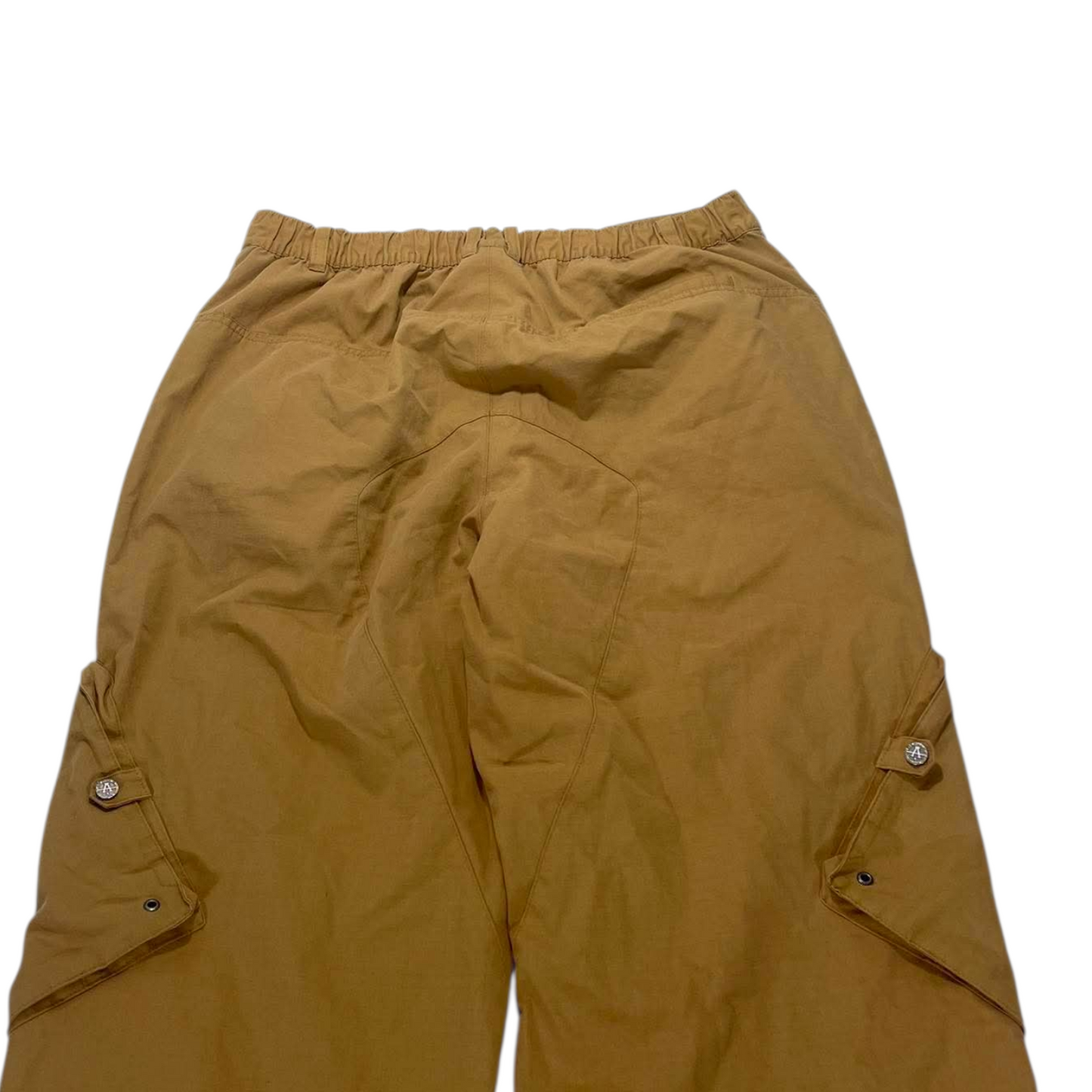 VINTAGE ADIDAS TAN CARGO PANTS (XL)