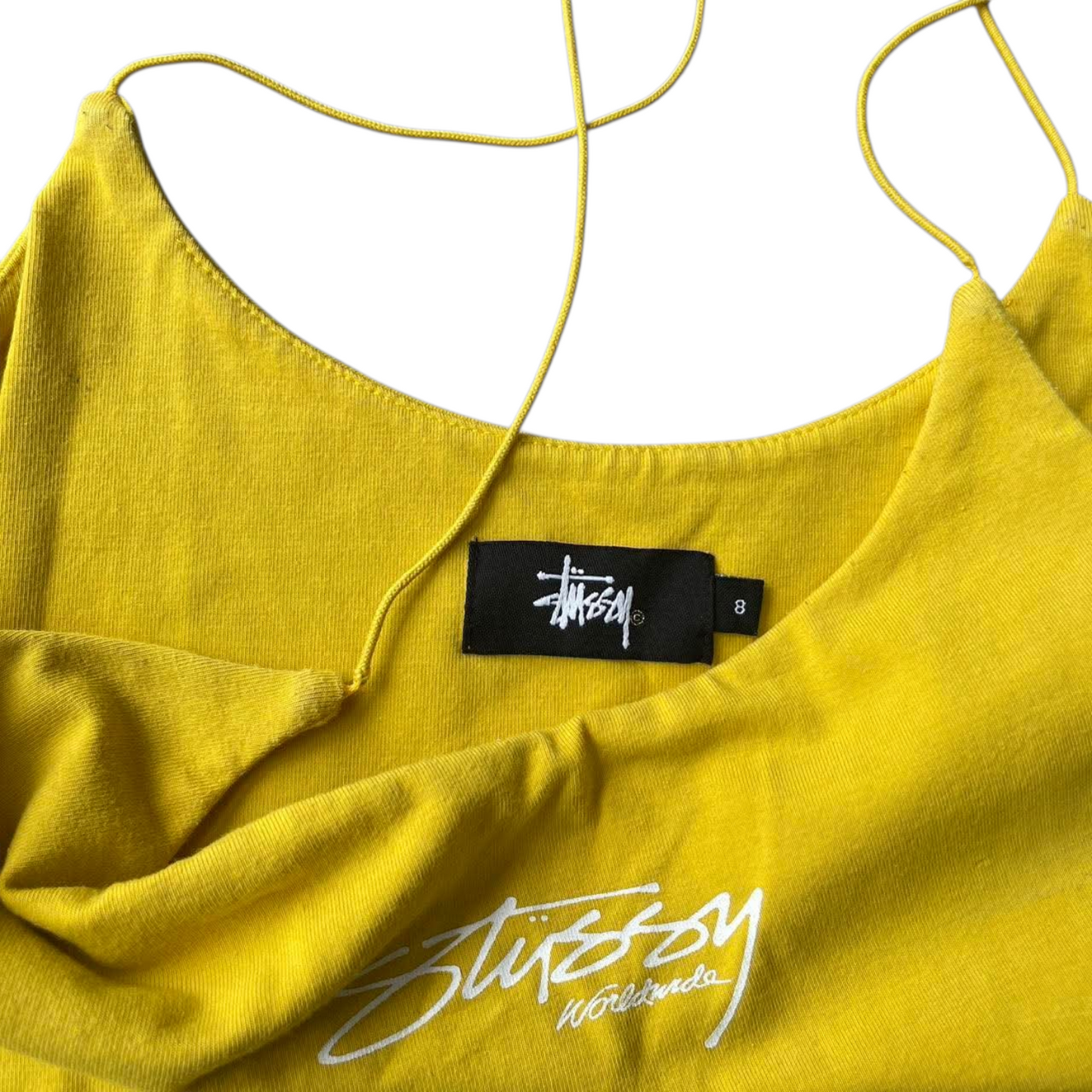 STUSSY YELLOW CROPTOP (8)
