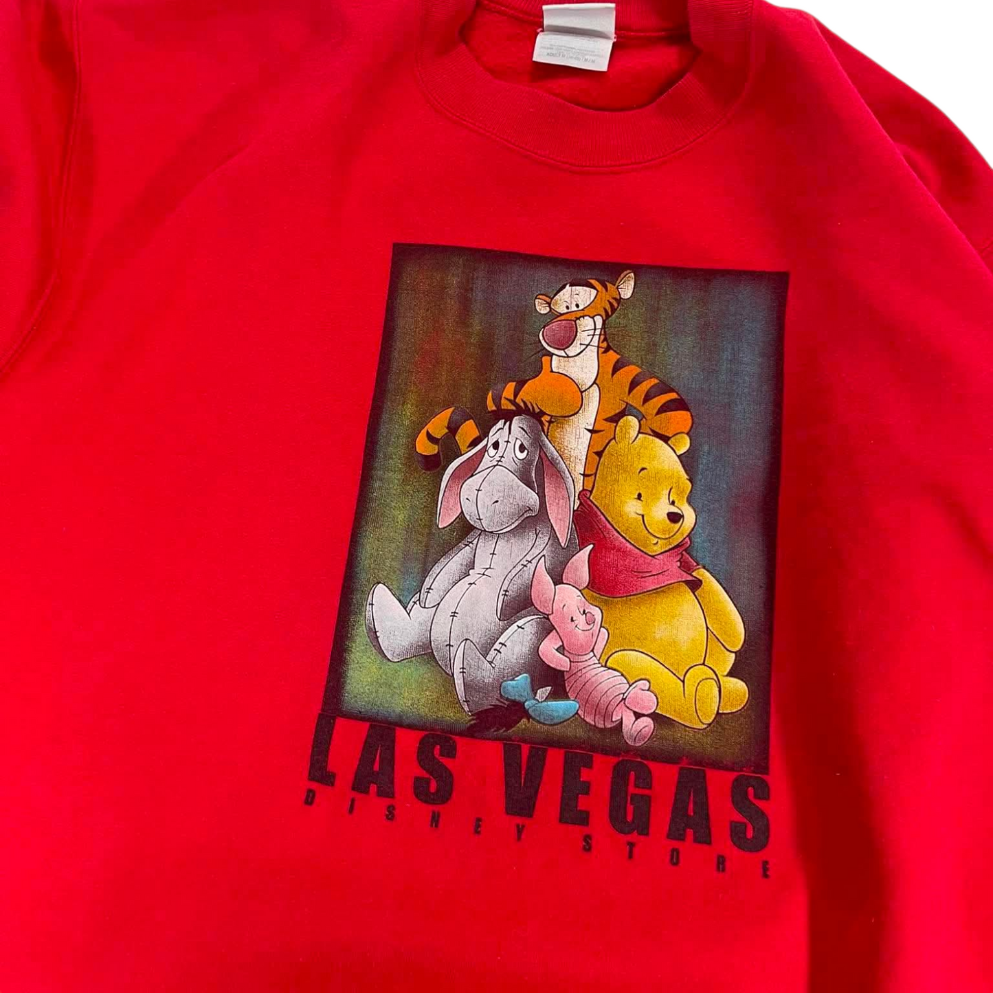 VINTAGE DISNEY WINNIE THE POOH RED CREWNECK SWEATSHIRT (M)