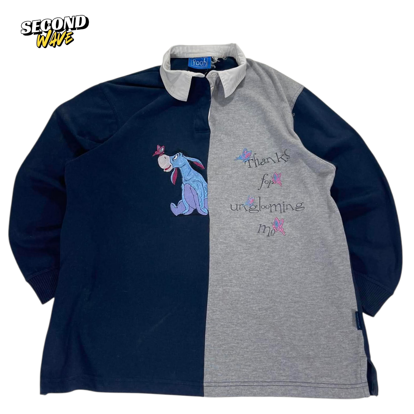 VINTAGE DISNEY EEYORE EMBROIDERED (L)