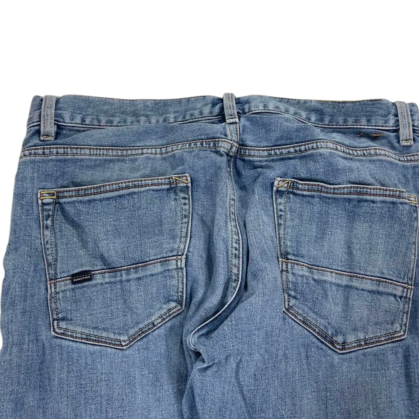 VINTAGE QUIKSILVER BLUE DENIM JEANS (32)