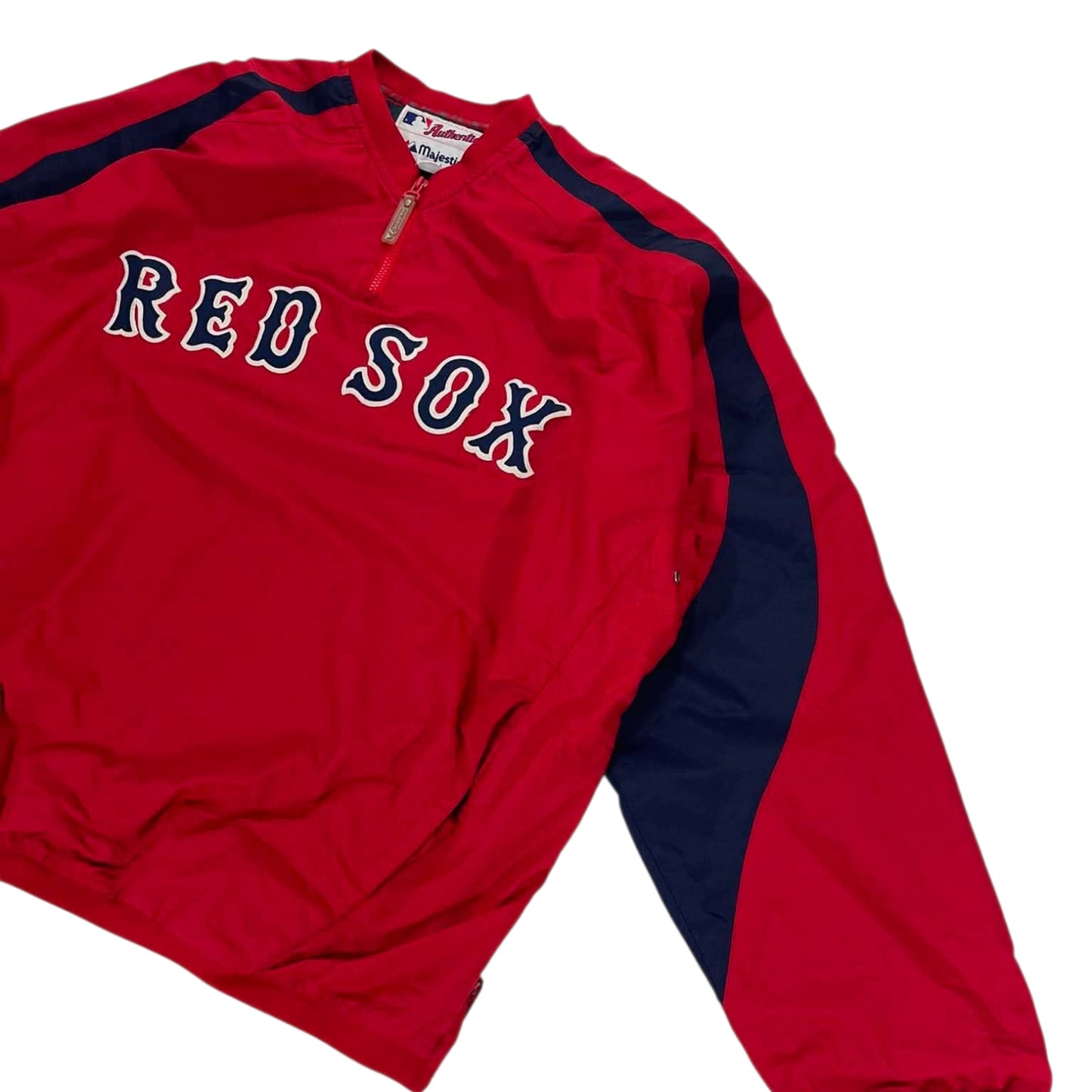 VINTAGE MAJESTIC ATHLETIC RED BOSTON RED SOX WINDBREAKER (XL)