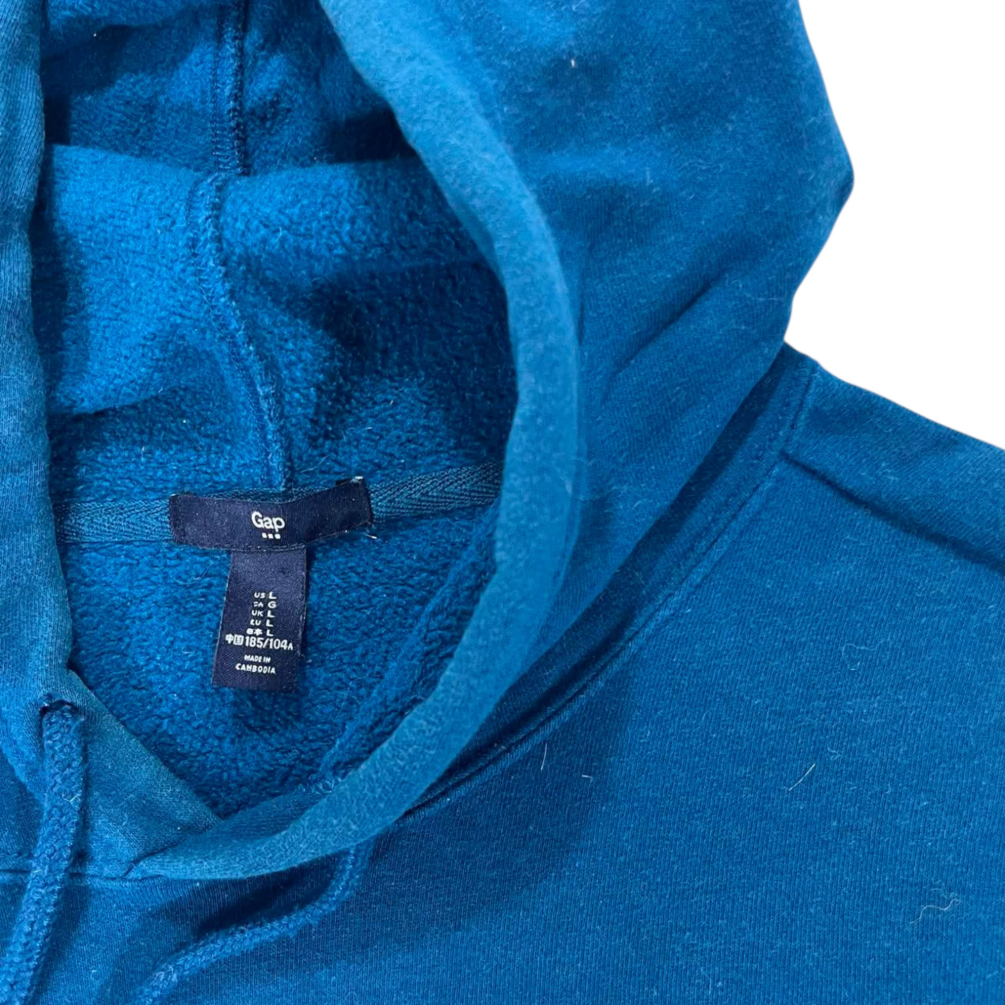GAP EMBROIDERED HOODIE (L)
