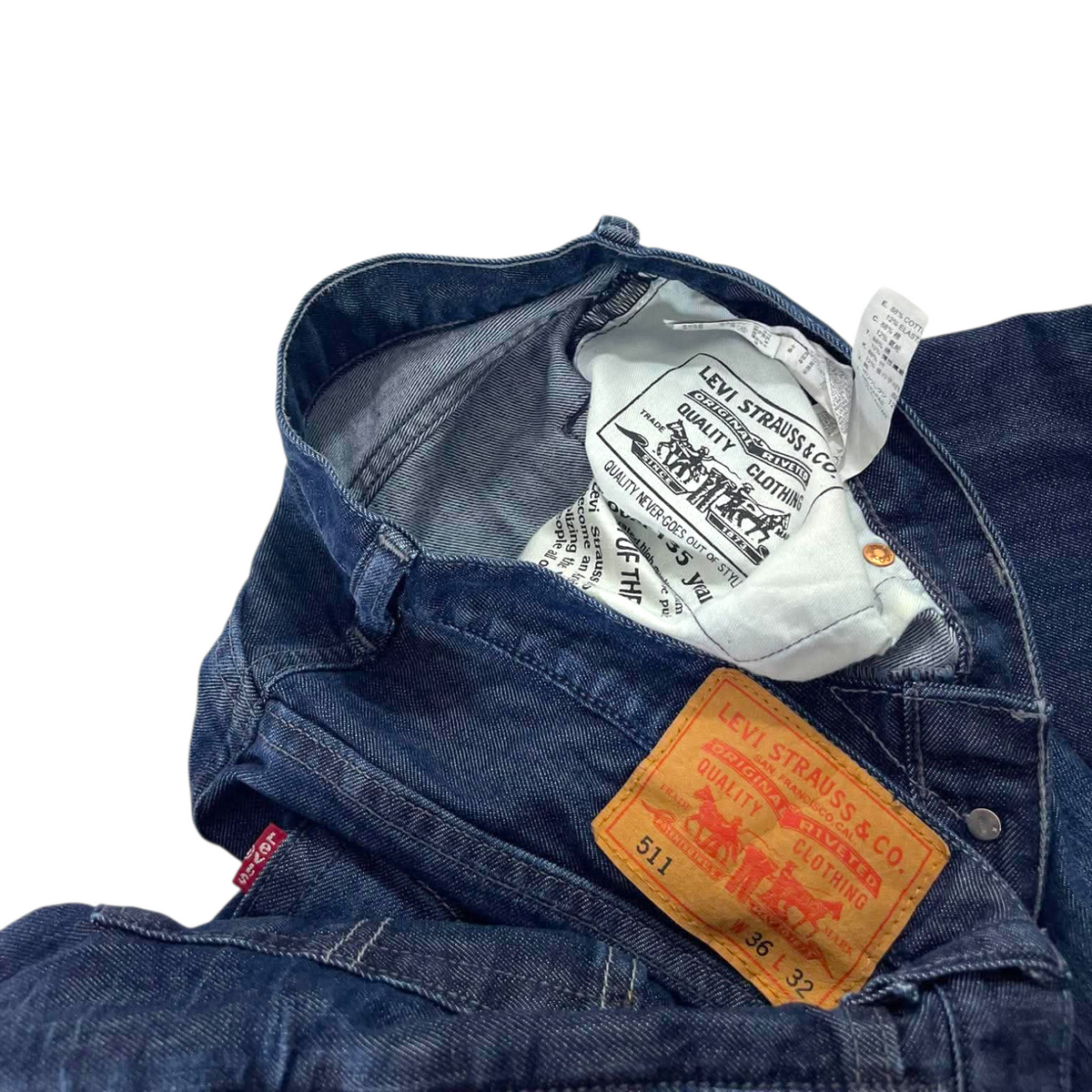 LEVI'S 511 DENIM JEANS (36 (34))
